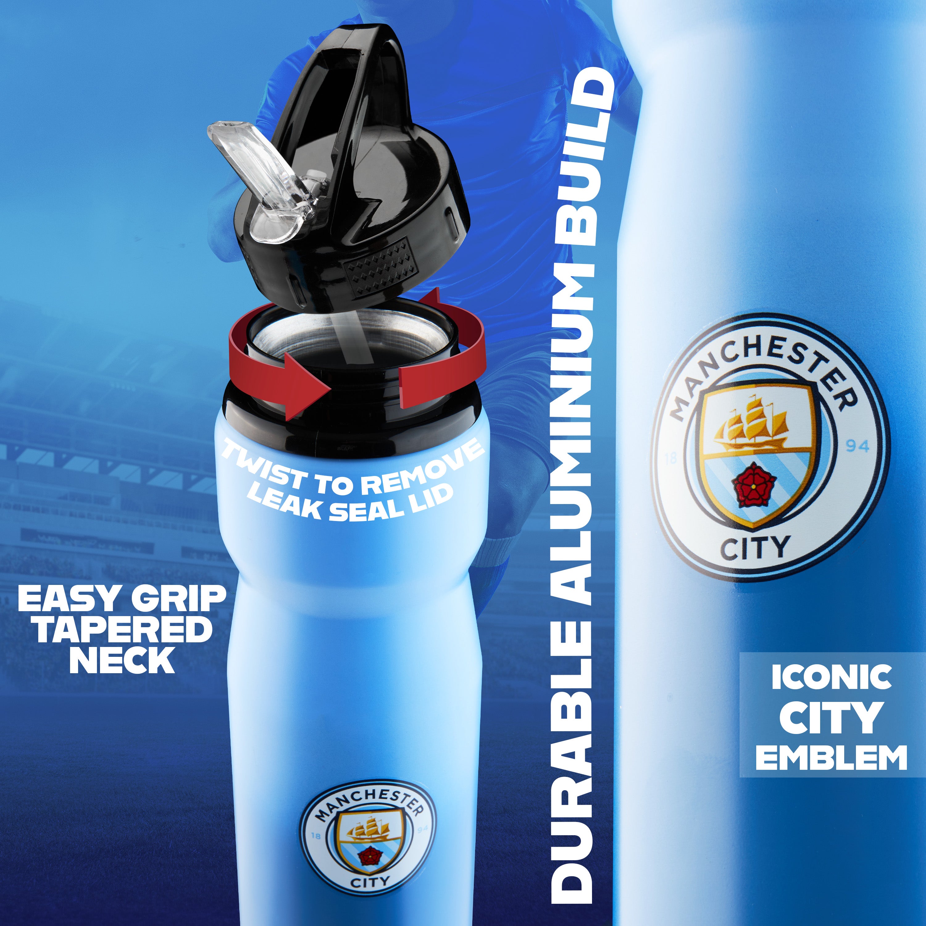 manchester-city-gourde-aluminium-750ml-avec-paille-sport image 4