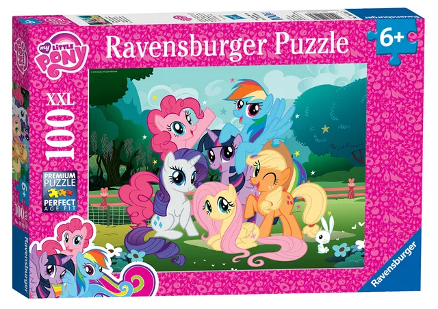 my-little-pony-puzzles-games-ravensburger-puzzle-100-pi-ces-xxl image 1