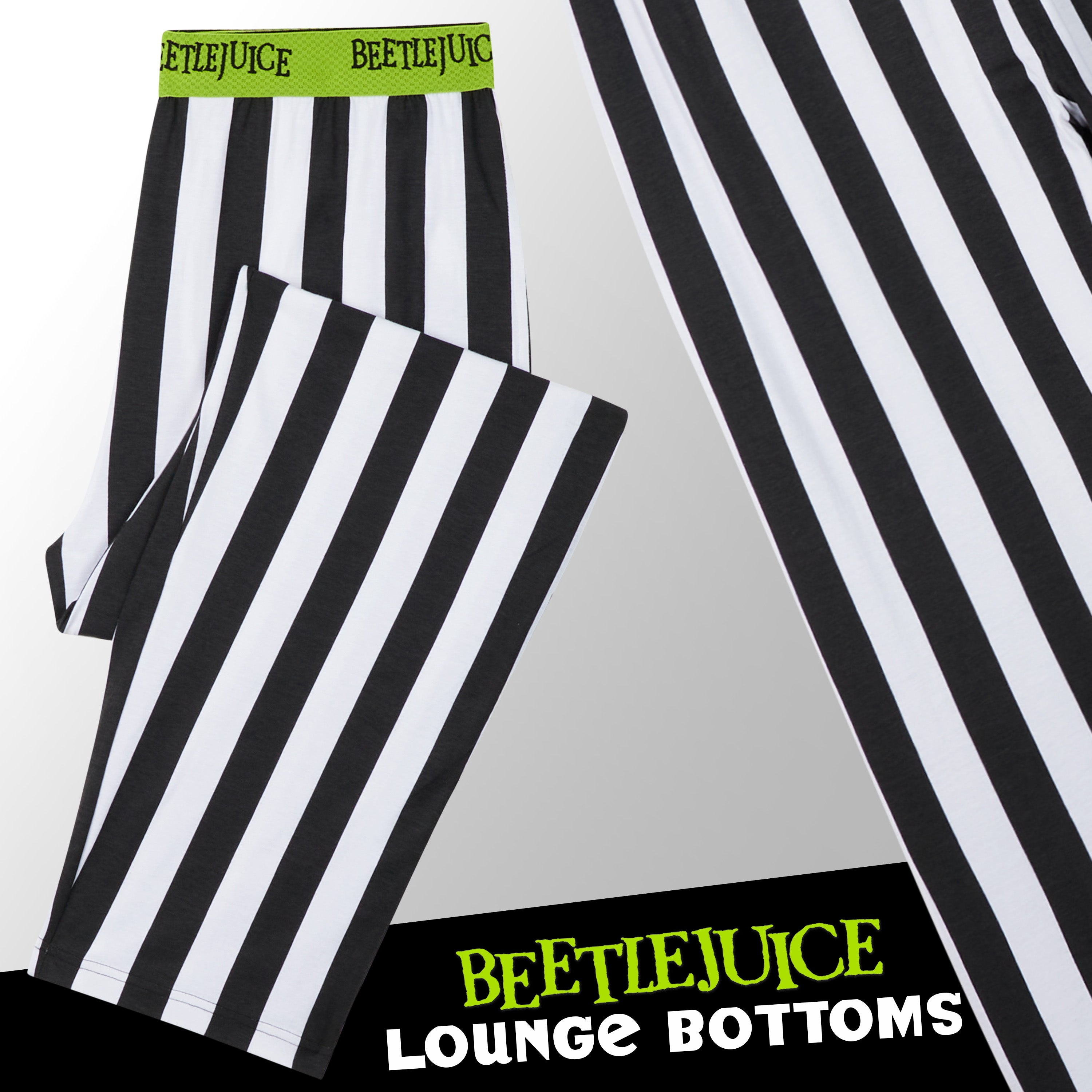 beetlejuice-pantalon-pyjama-homme-coton-poches image 2
