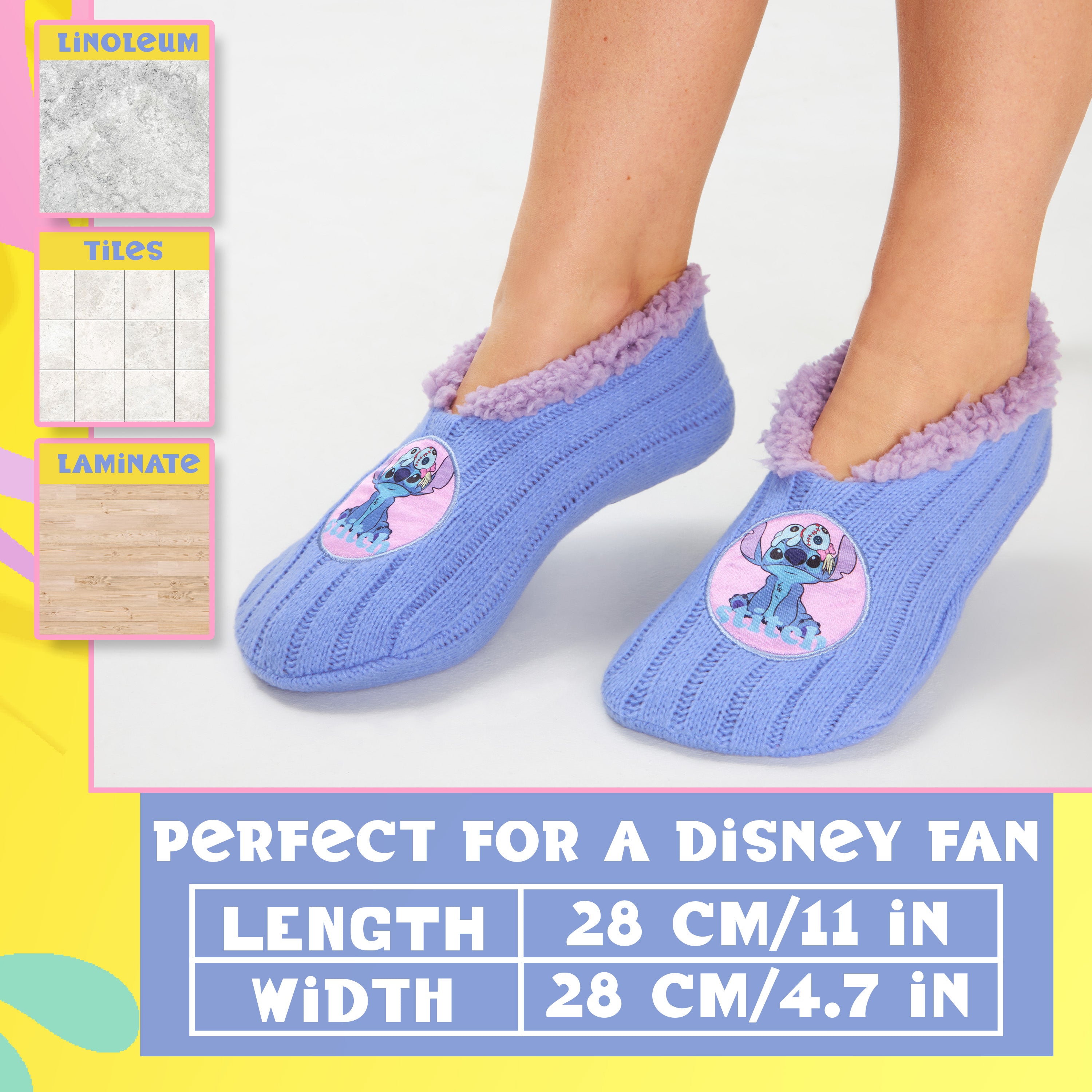 disney-ballerines-chaussons-femme-sherpa-antid-rapant image 6