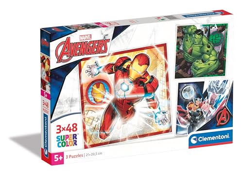 marvel-avengers-puzzle-enfant-3x48-pi-ces-32x22-cm image 7