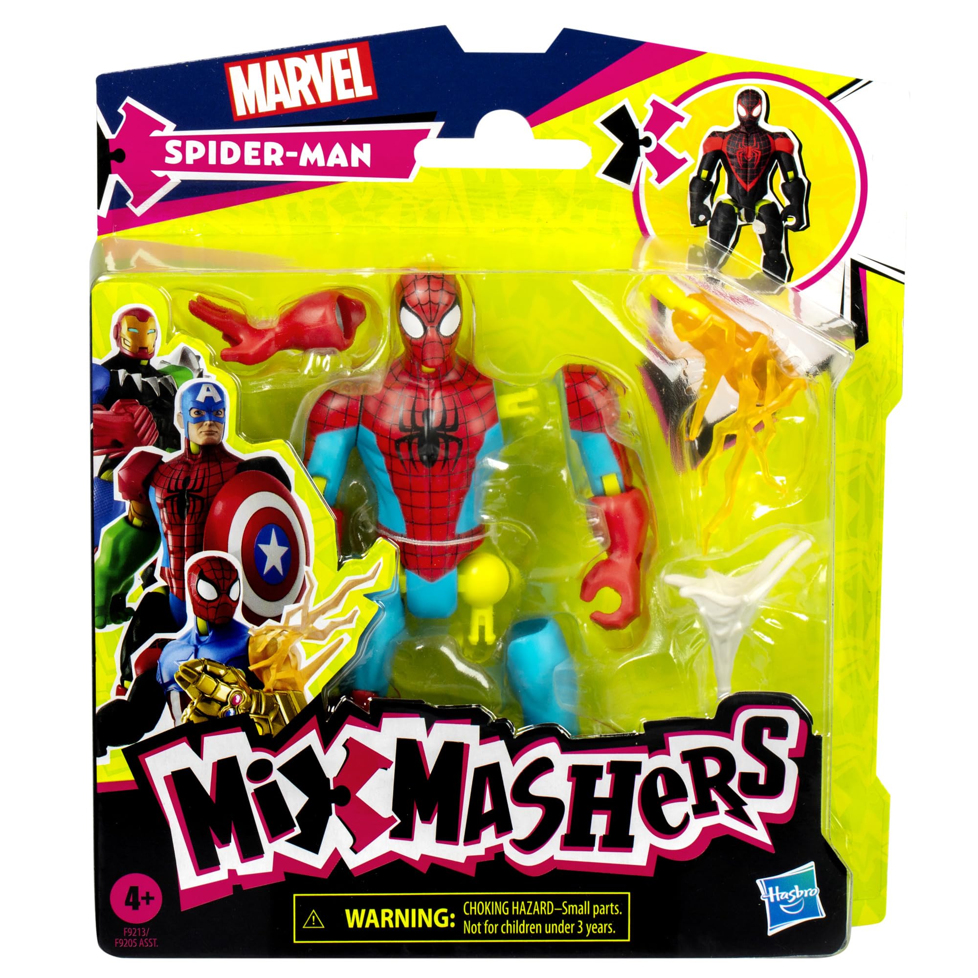 marvel-mixmashers-spider-man-figurine-12-cm-spider-man-combiner image 2