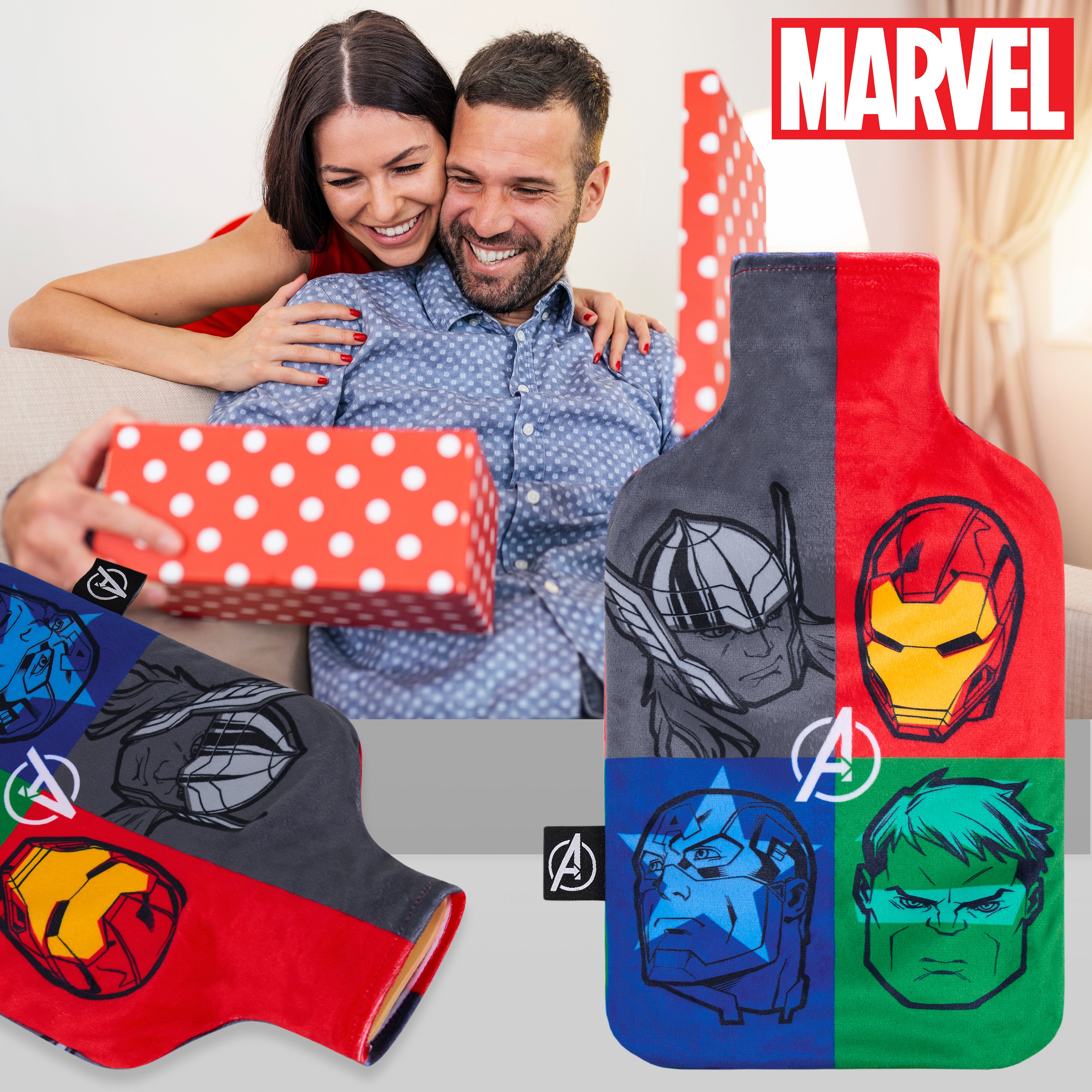 marvel-bouillotte-eau-chaude-housse-polaire-2l-avengers image 4