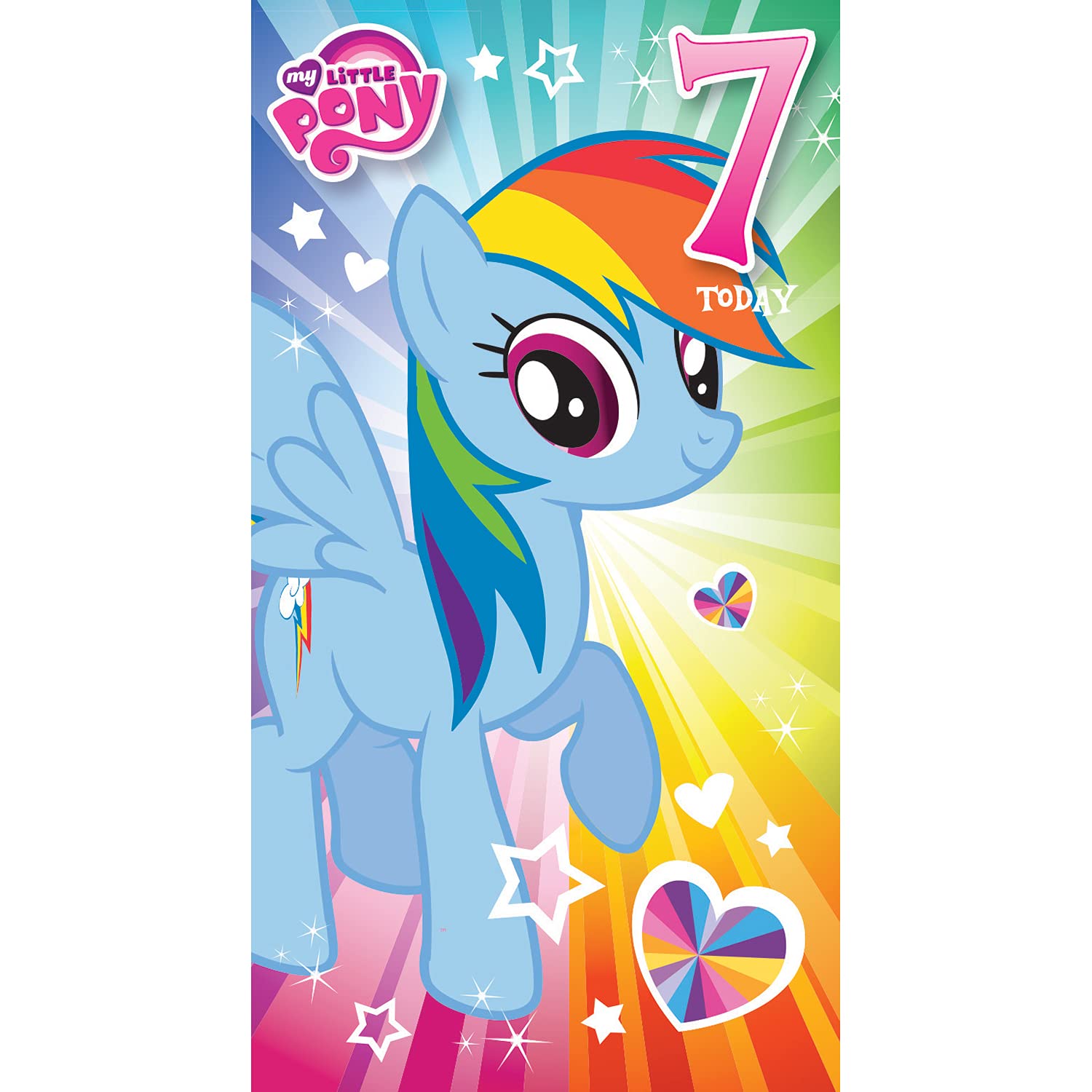 my-little-pony-happy-7th-birthday-carte-anniversaire-7-ans image 2