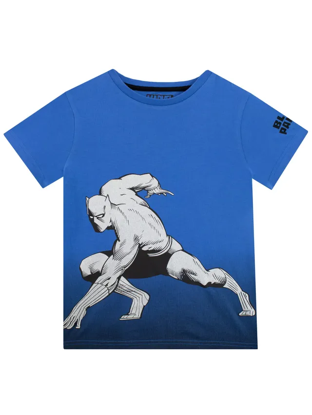 marvel-black-panther-t-shirt-enfant-6-7-ans-manches-courtes image 1