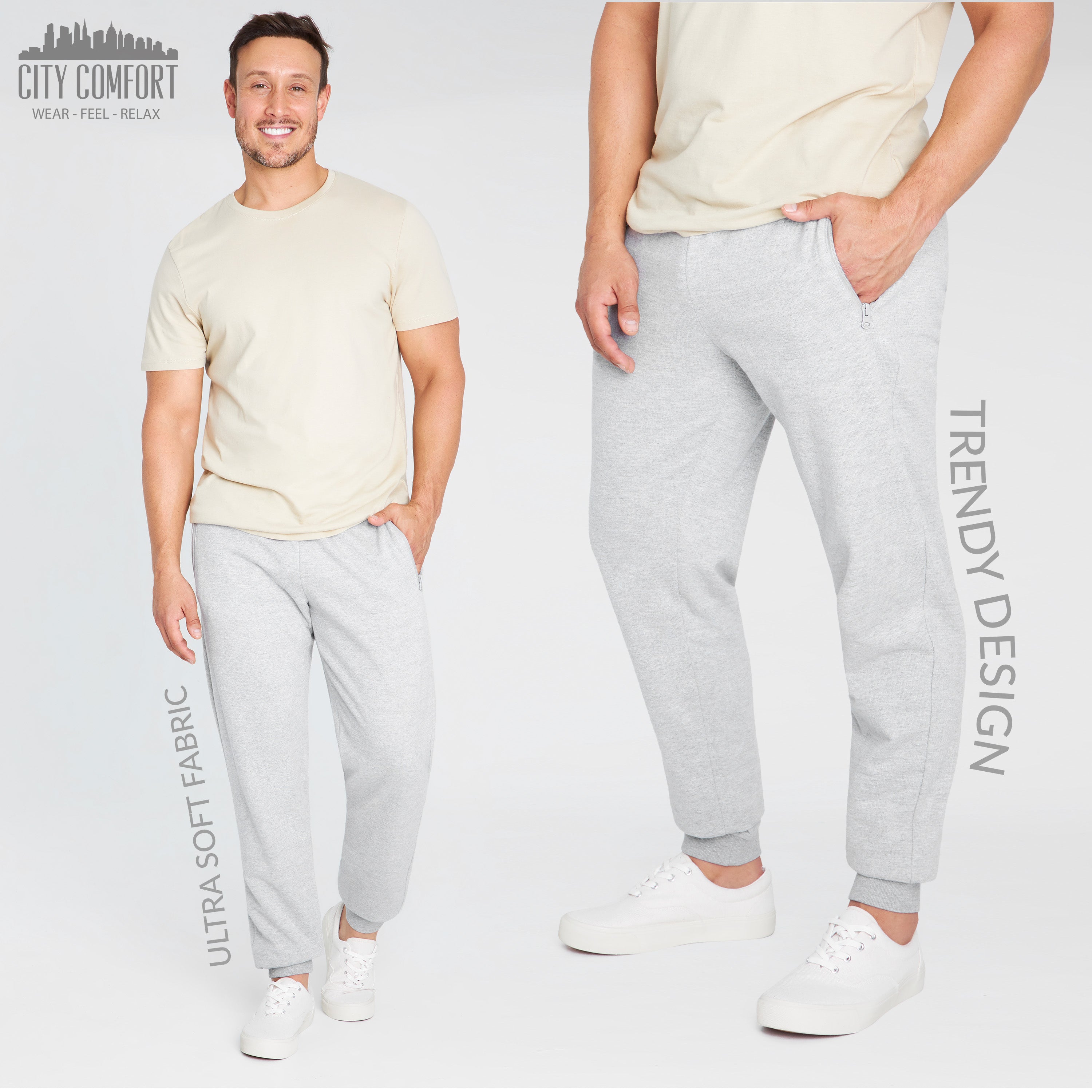 get-trend-citycomfort-jogging-homme-gris-poches-zipp-es-coton image 5
