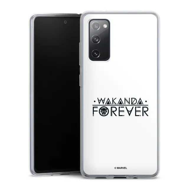 marvel-black-panther-wakanda-forever-coque-galaxy-s20-fe-silicone image 1