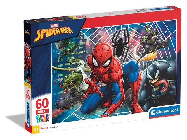 clementoni-marvel-spider-man-puzzle-60-maxi-pi-ces-4-ans image 1