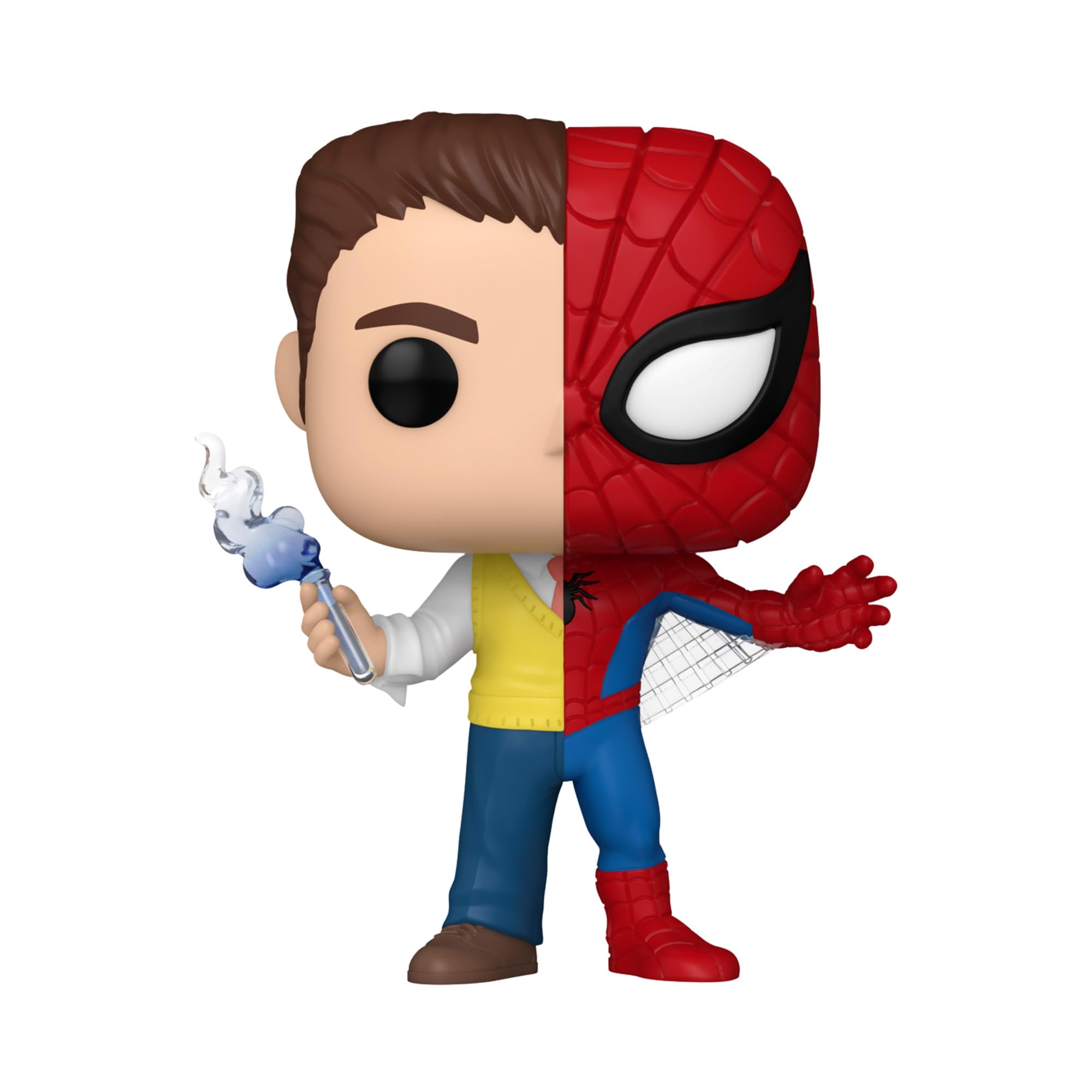 funko-pop-marvel-spider-man-parker-split-figurine-vinyle image 2