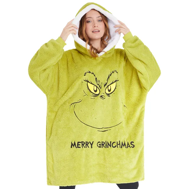 get-trend-women-grinch-sweat-plaid-femme-vert-taille-unique image 1