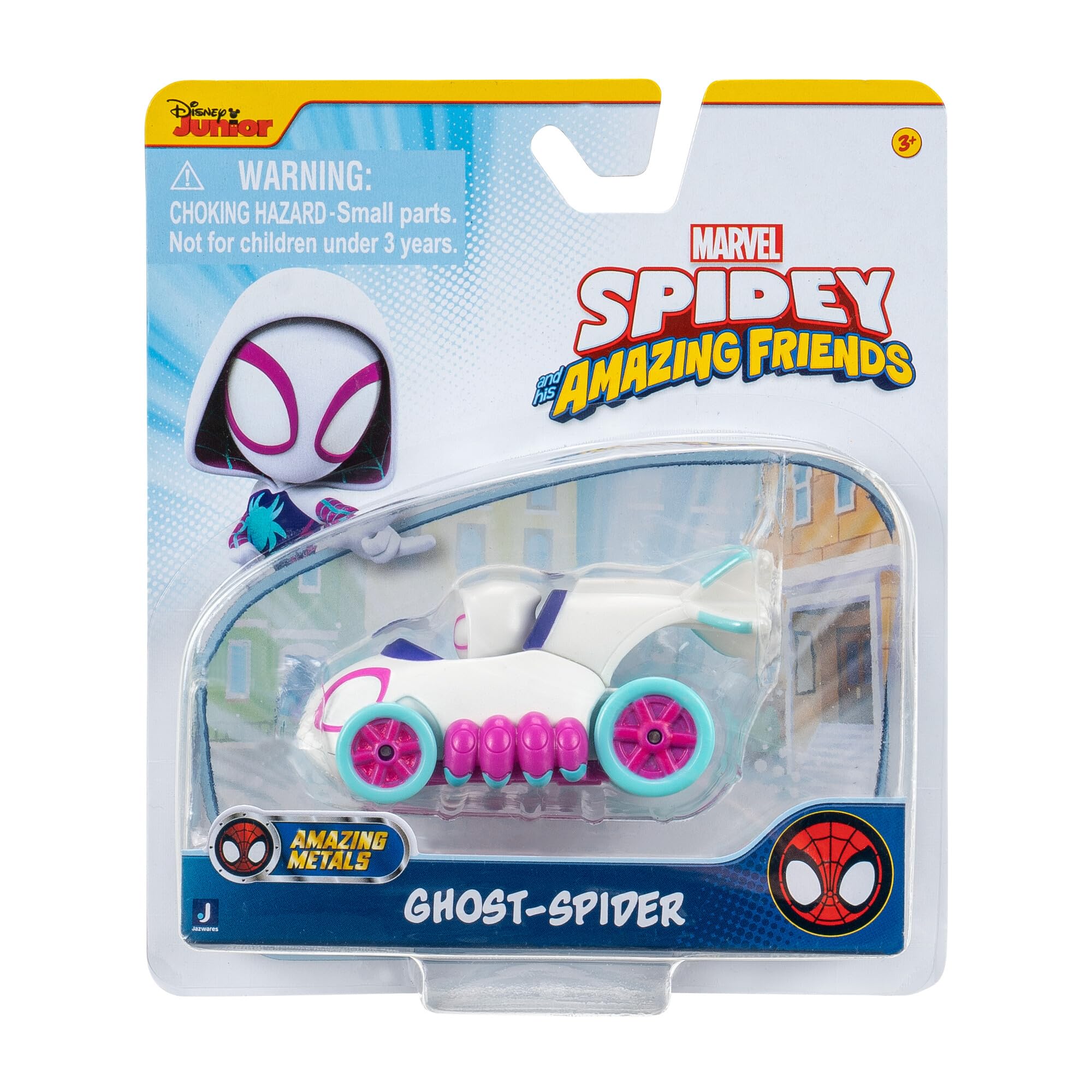 marvel-toys-spidey-ghost-spider-h-licopt-re-m-tal-7-5-cm image 1