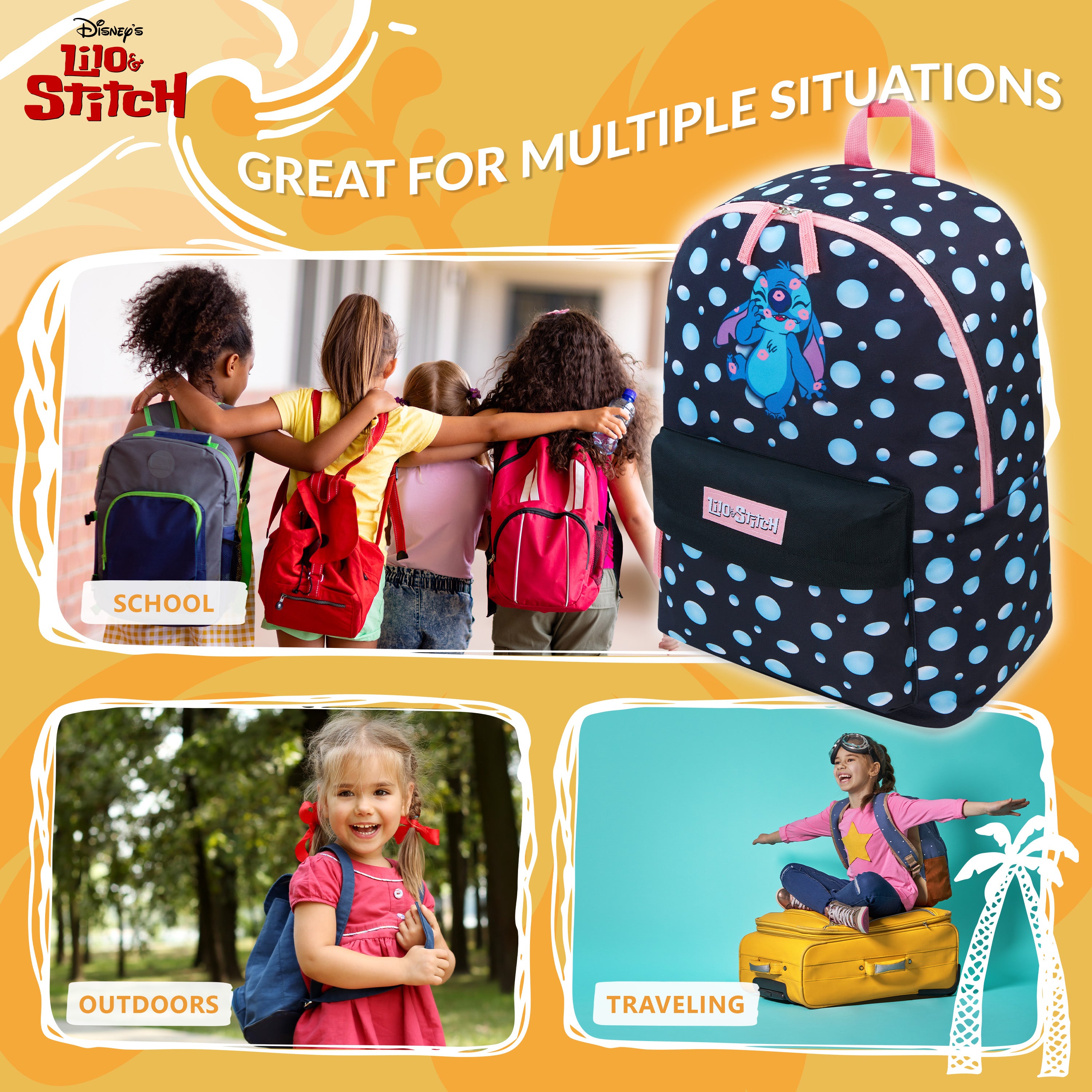 disney-stitch-sac-a-dos-fille-ecole-grand-modele image 6