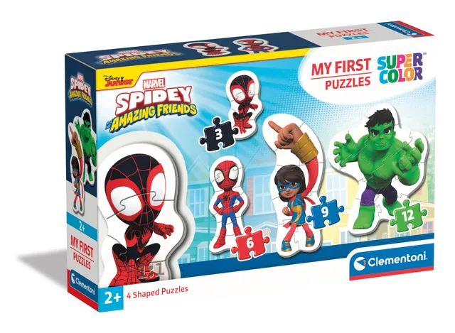 marvel-spidey-my-first-puzzle-enfant-3-6-9-12-pi-ces image 1