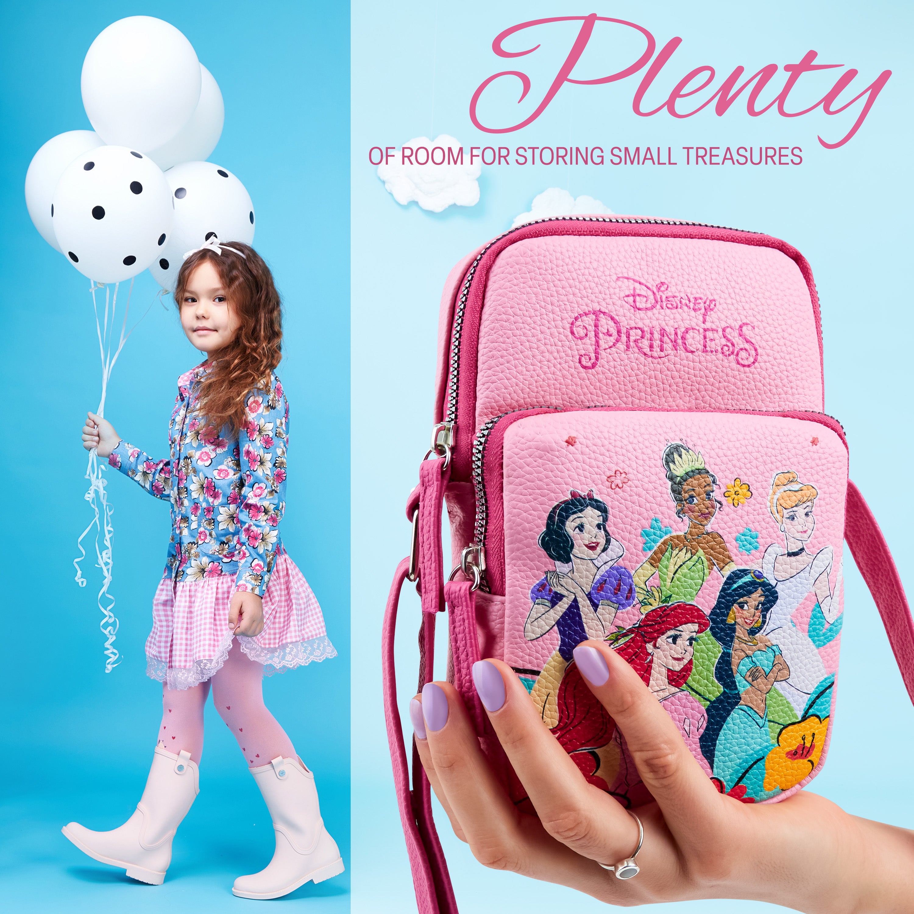 disney-princess-sac-bandouli-re-fille-r-glable-2-poches image 5