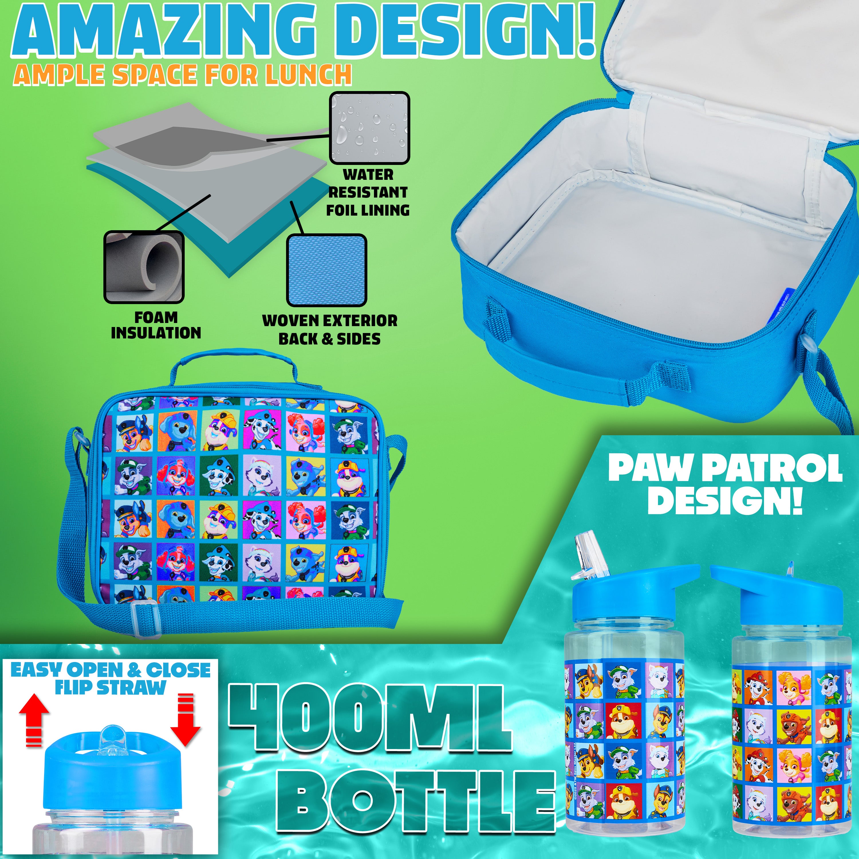 get-trend-pat-patrouille-sac-cole-4-pi-ces-gourde-400ml image 4