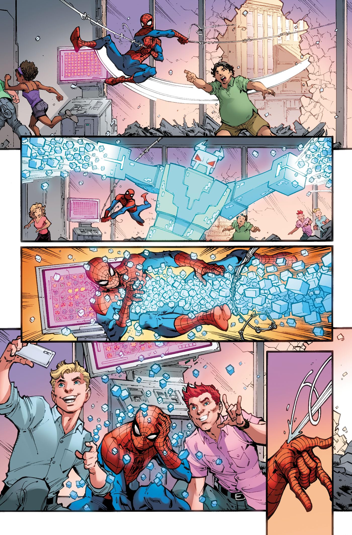 marvel-spidey-l-cole-est-finie-livre-enfant-album-bd image 3