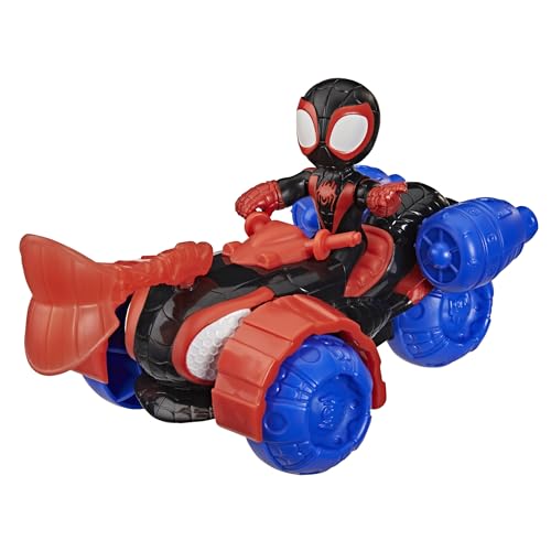 marvel-spidey-figurine-miles-spin-7-5-cm-techno-quad-d-s-3-ans image 7