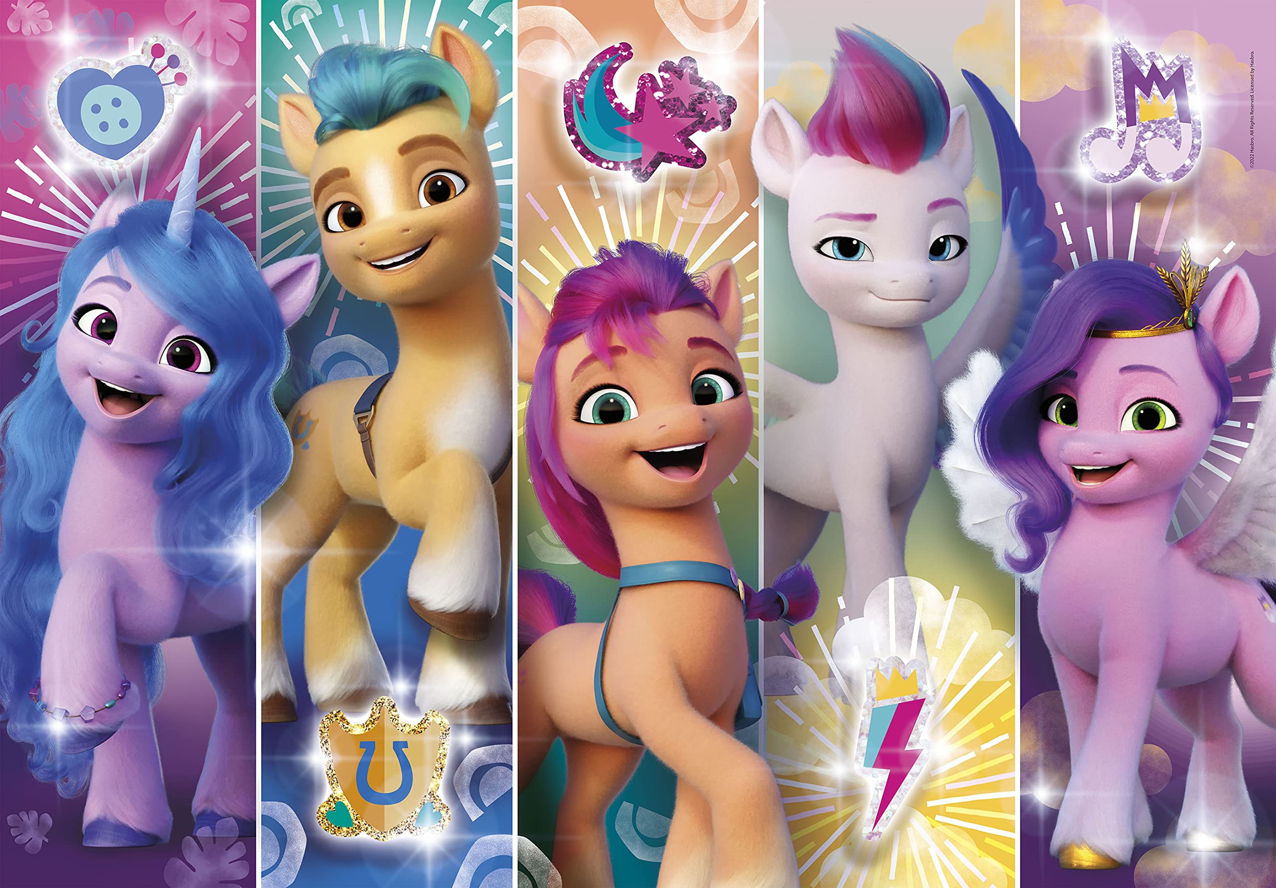 clementoni-my-little-pony-puzzle-104-pi-ces-supercolor image 2