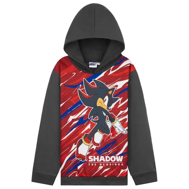 sonic-sweat-capuche-gar-on-shadow-coton-4-10-ans image 1