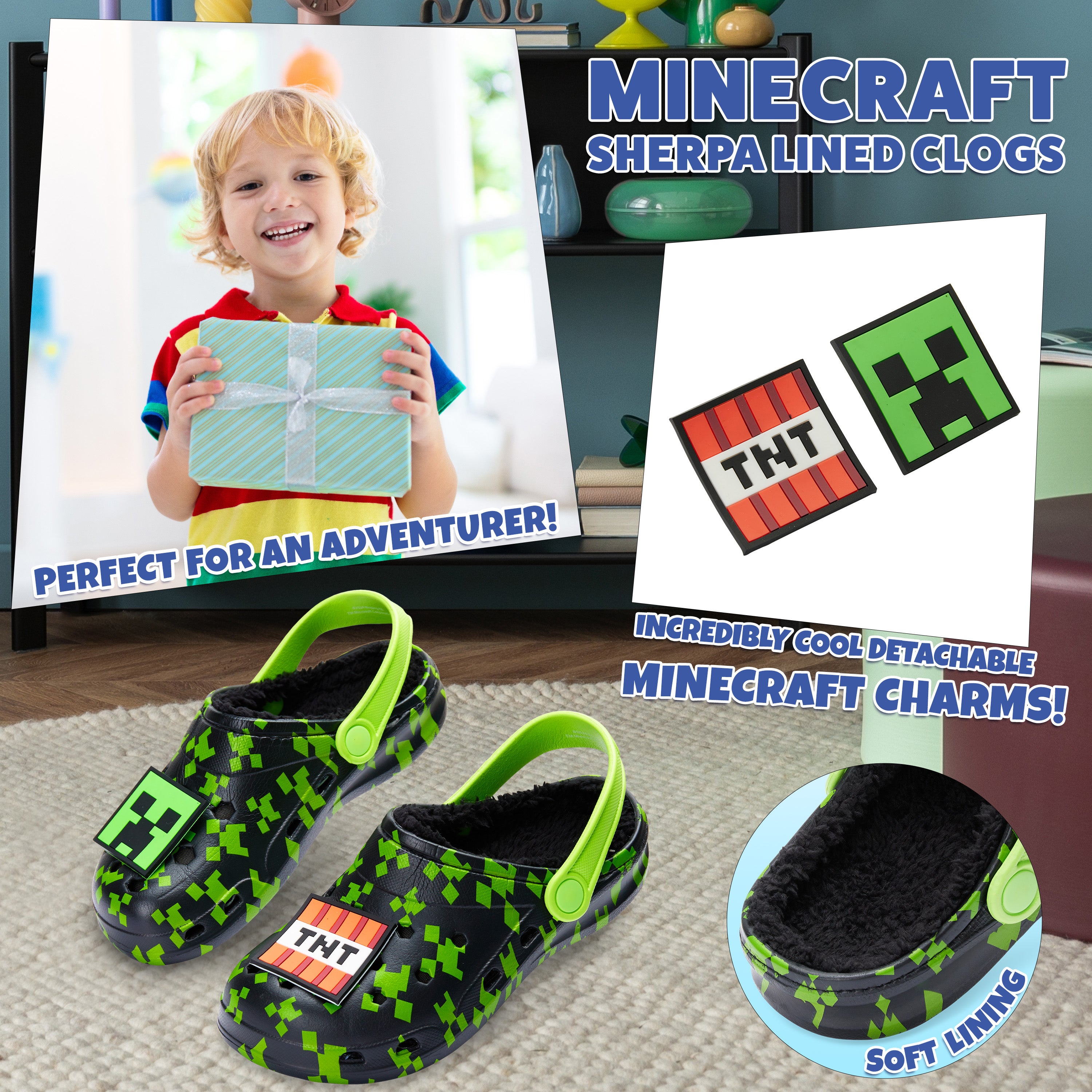 minecraft-sabots-fourr-s-gar-on-doublure-polaire-charms image 3