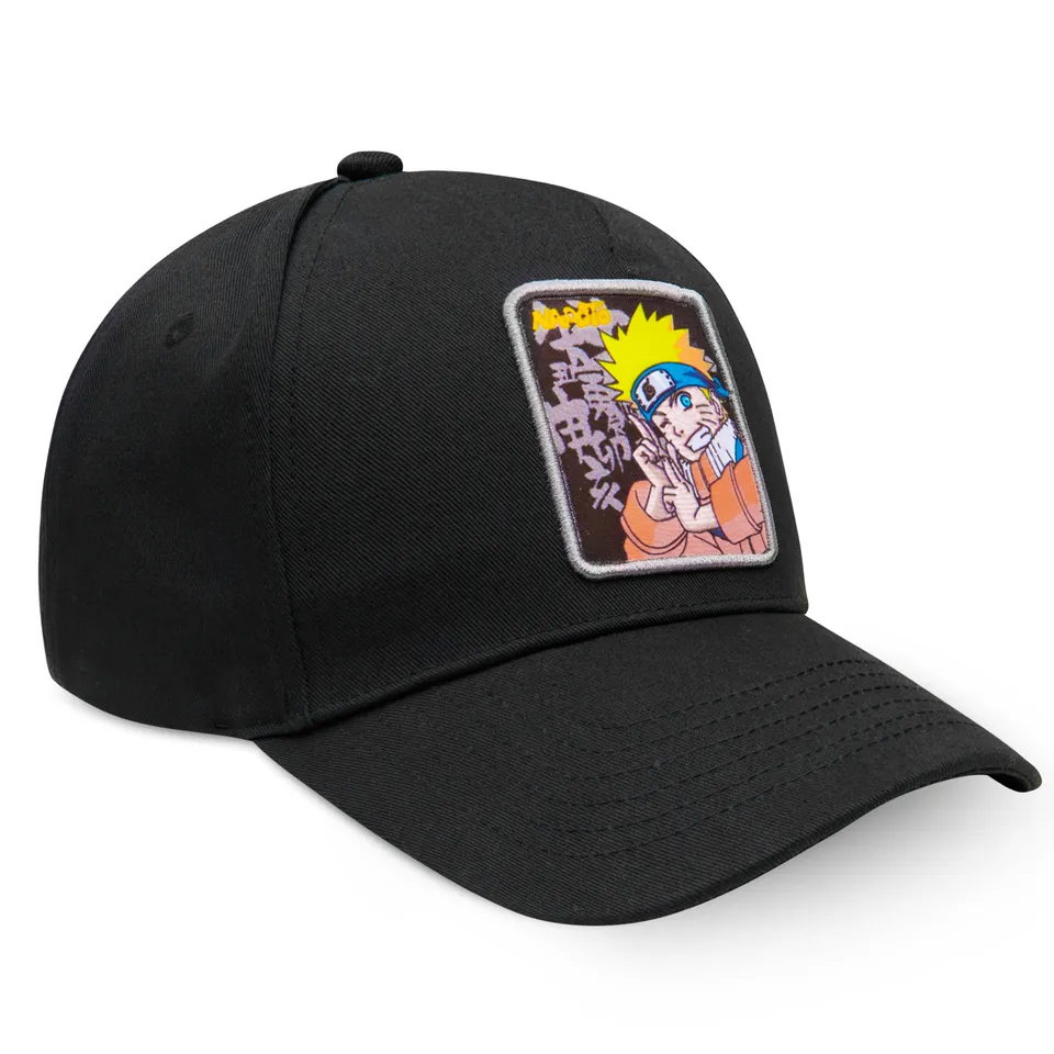 naruto-casquette-gar-on-baseball-coton-noir-r-glable-t image 1