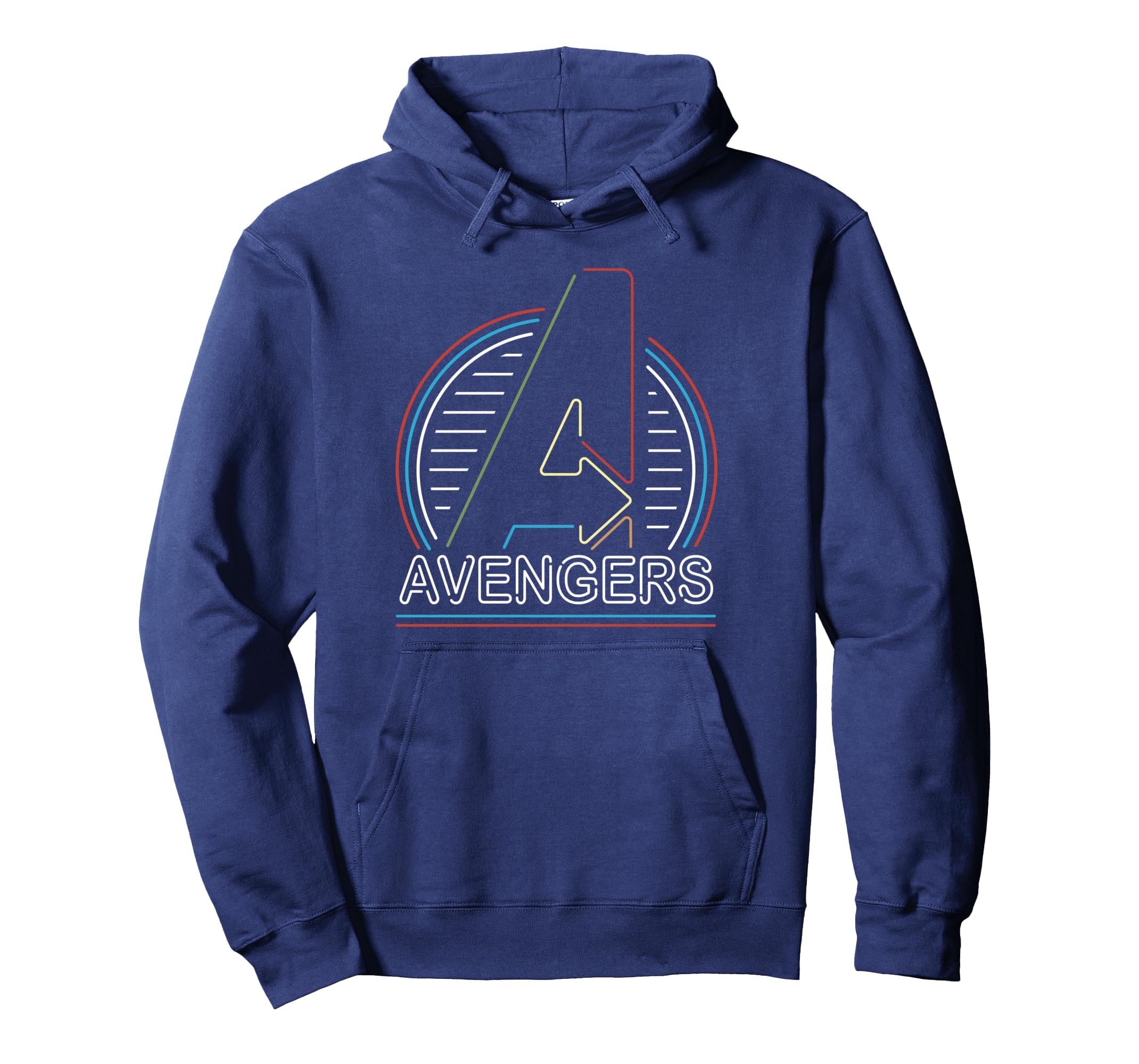 marvel-avengers-sweat-capuche-noir-logo-n-on-taille-l image 4