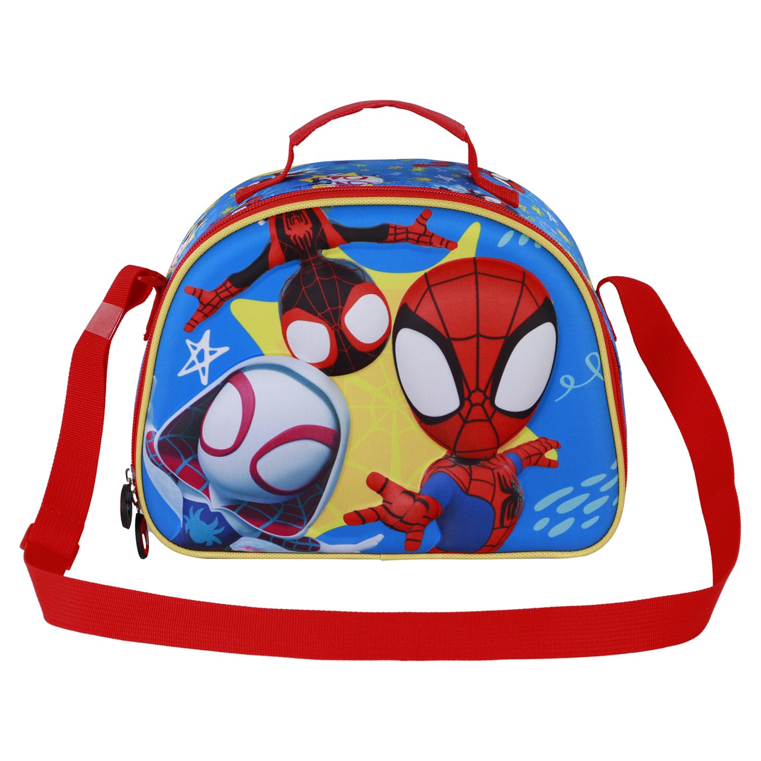 marvel-spiderman-amazing-sac-repas-3d-rouge-26x20-cm image 2