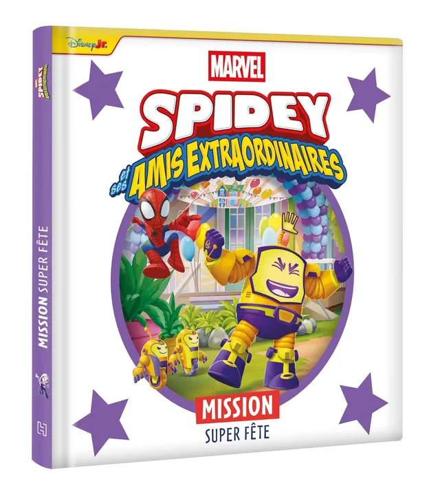 spidey-mission-super-f-te-livre-enfant-marvel-album image 1