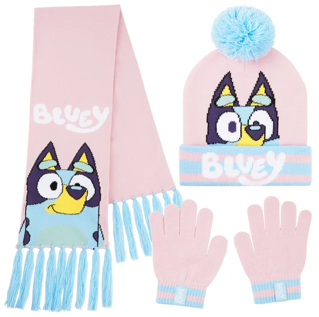 bluey-ensemble-bonnet-charpe-gants-enfant-taille-unique-hiver image 1