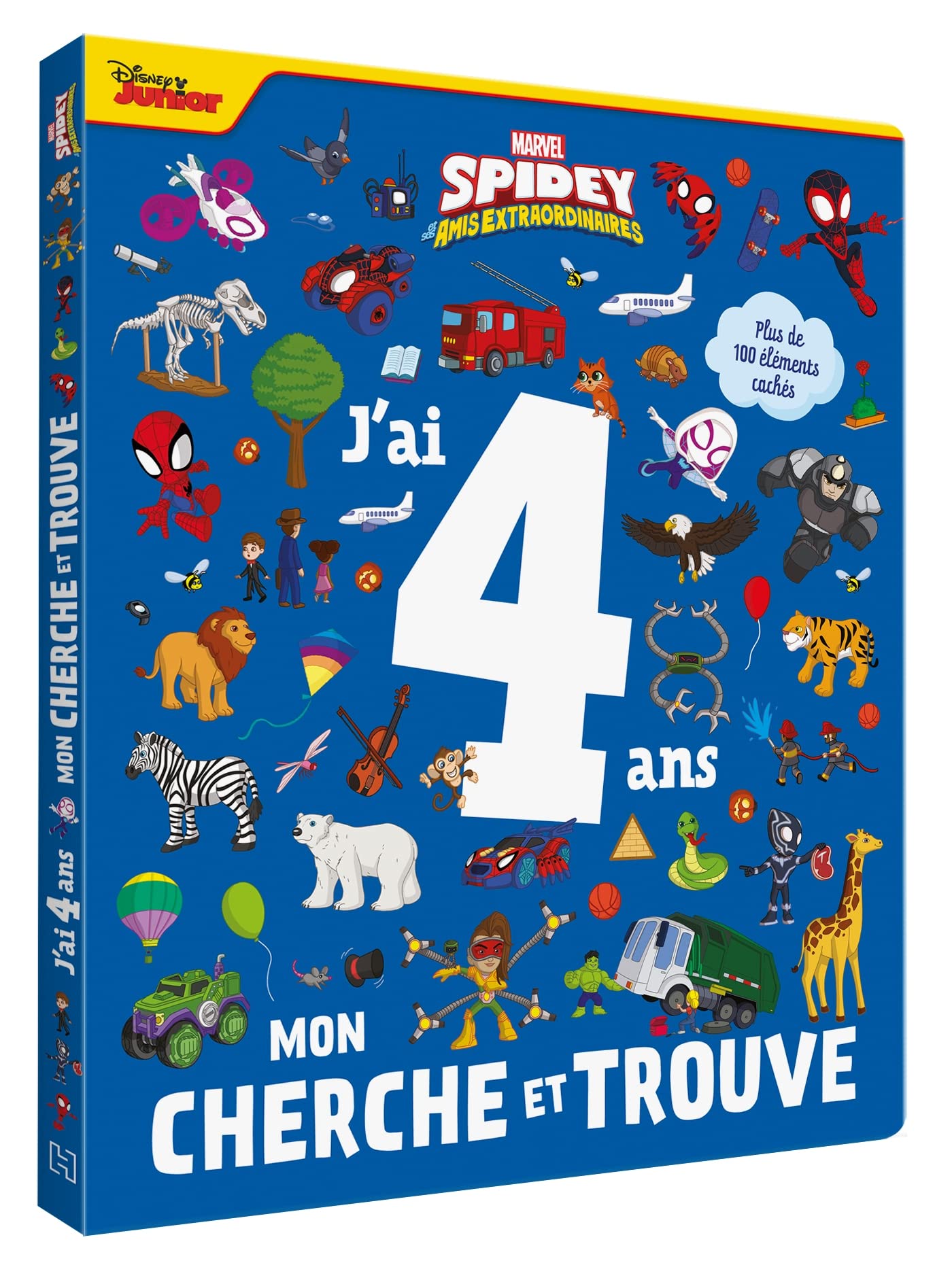 marvel-spidey-et-amis-cherche-et-trouve-livre-4-ans image 1