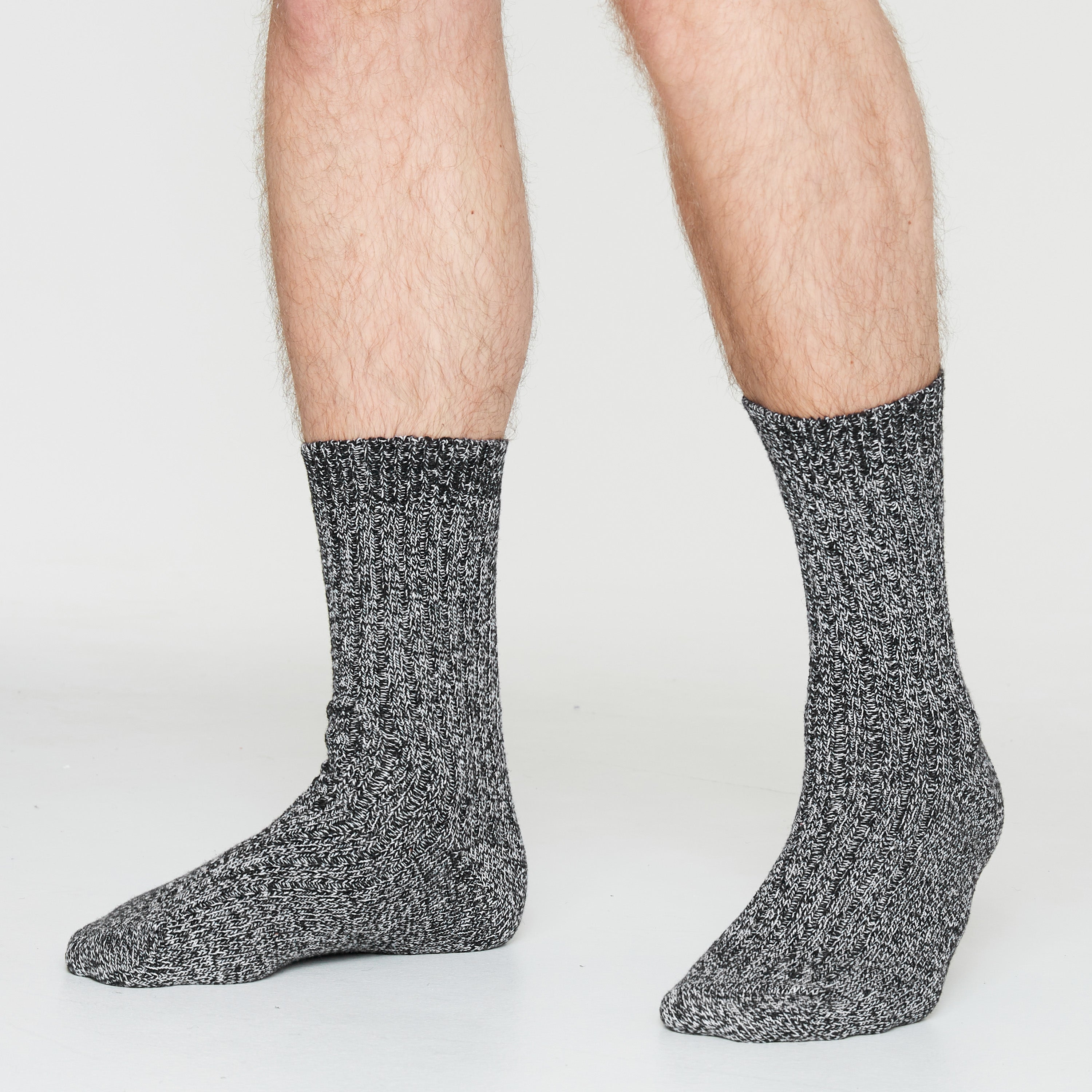 citycomfort-men-chaussettes-basses-laine-lot-5-taille-6-9 image 2