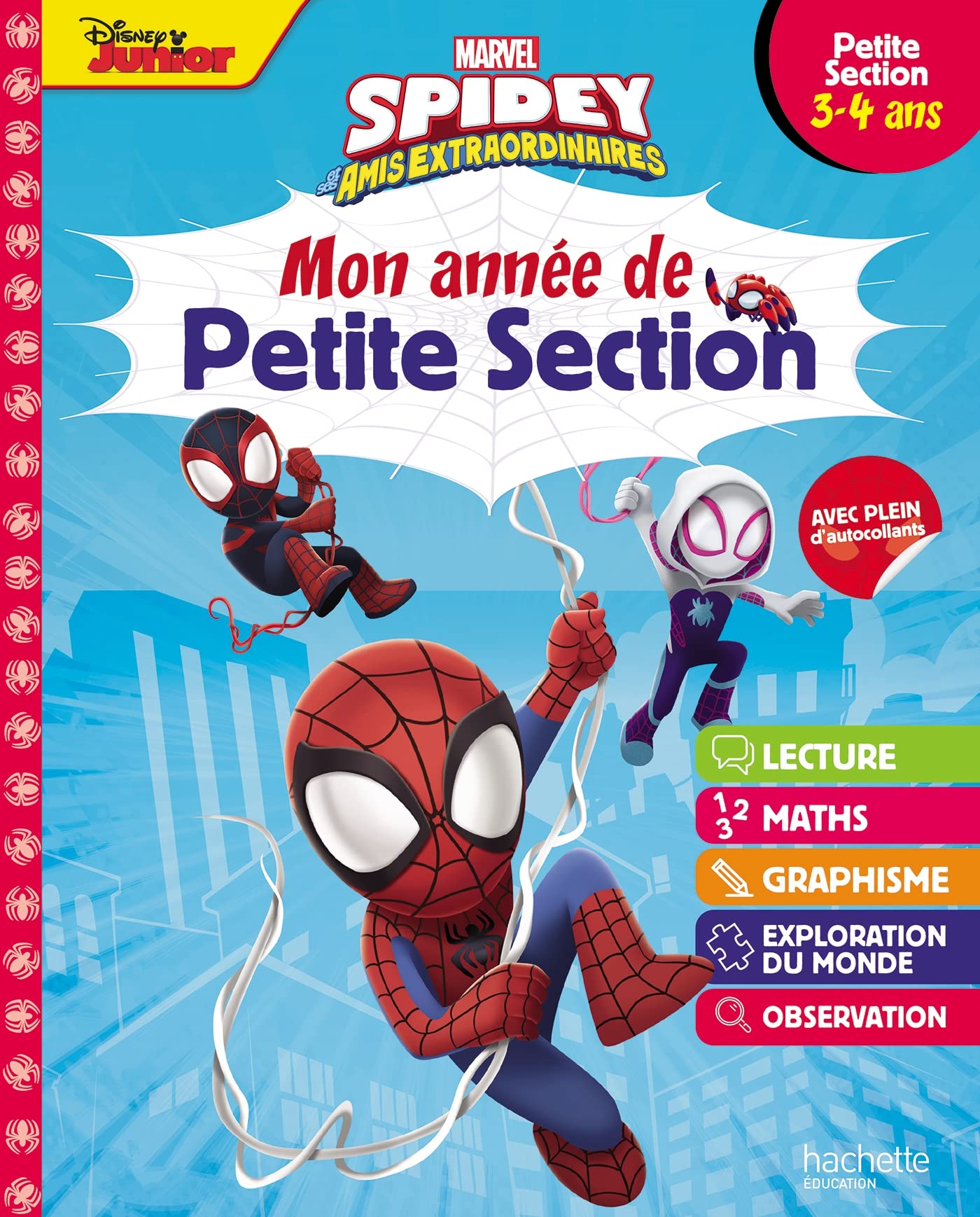 marvel-spidey-amis-mon-ann-e-petite-section-livre-3-4-ans image 1