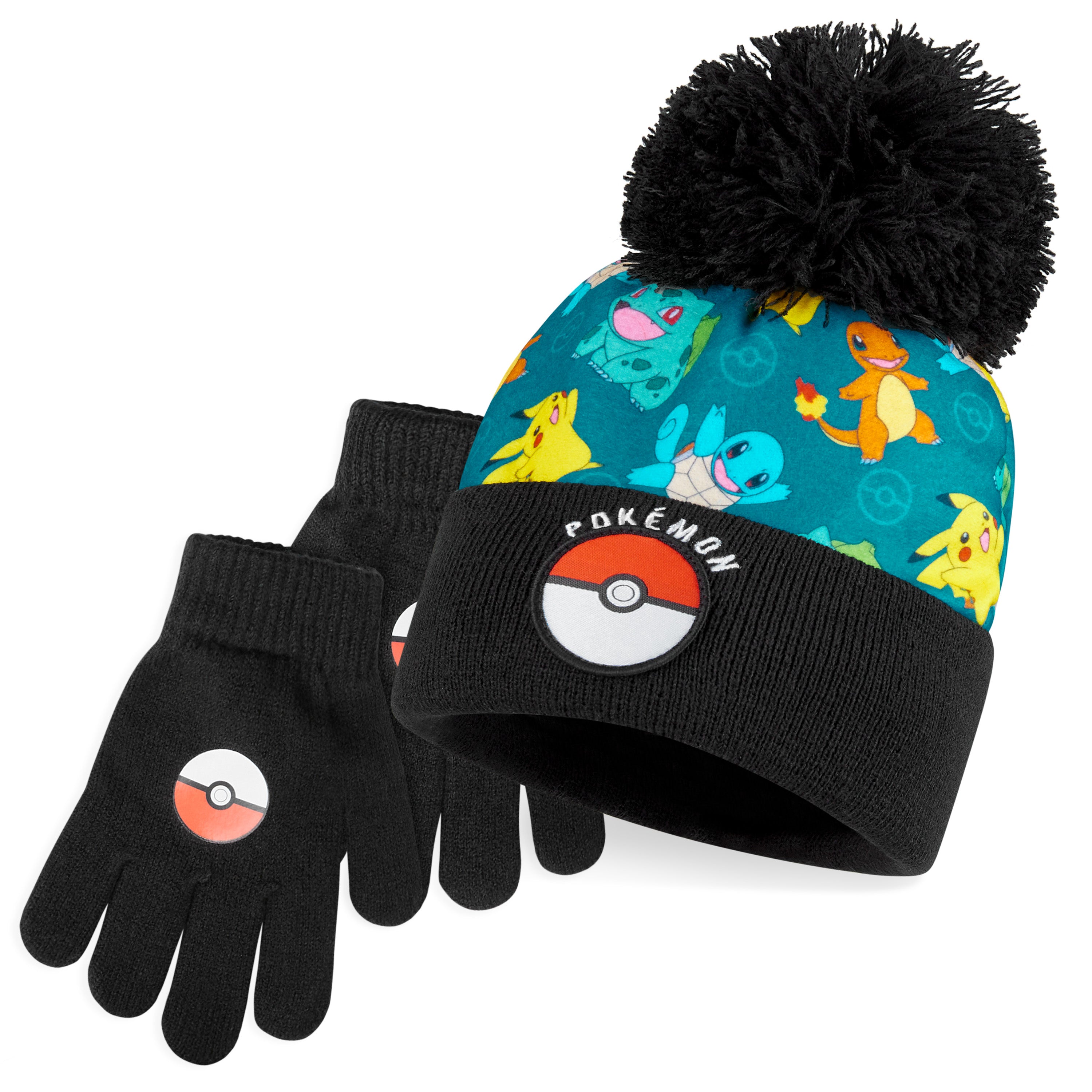 get-trend-boys-pokemon-bonnet-gants-pikachu-enfant image 5