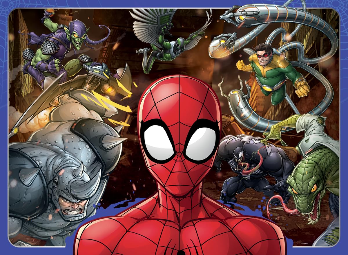 ravensburger-marvel-puzzle-100-pi-ces-xxl-spider-man-multicolore-l image 4