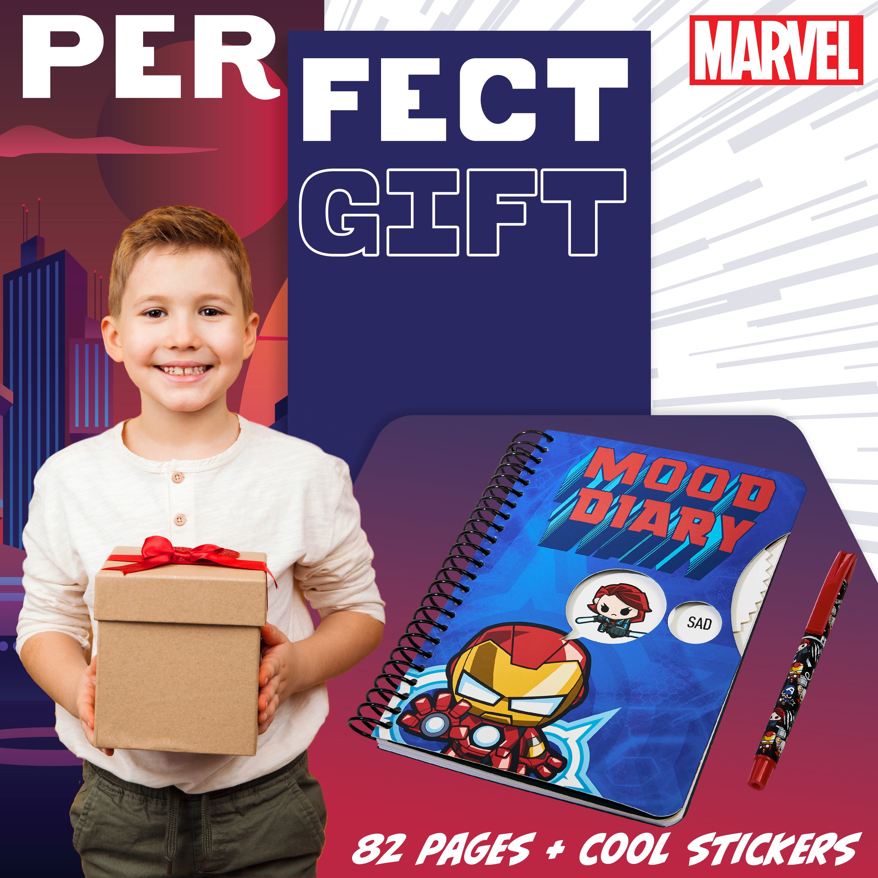 marvel-avengers-carnet-intime-iron-man-stickers image 3