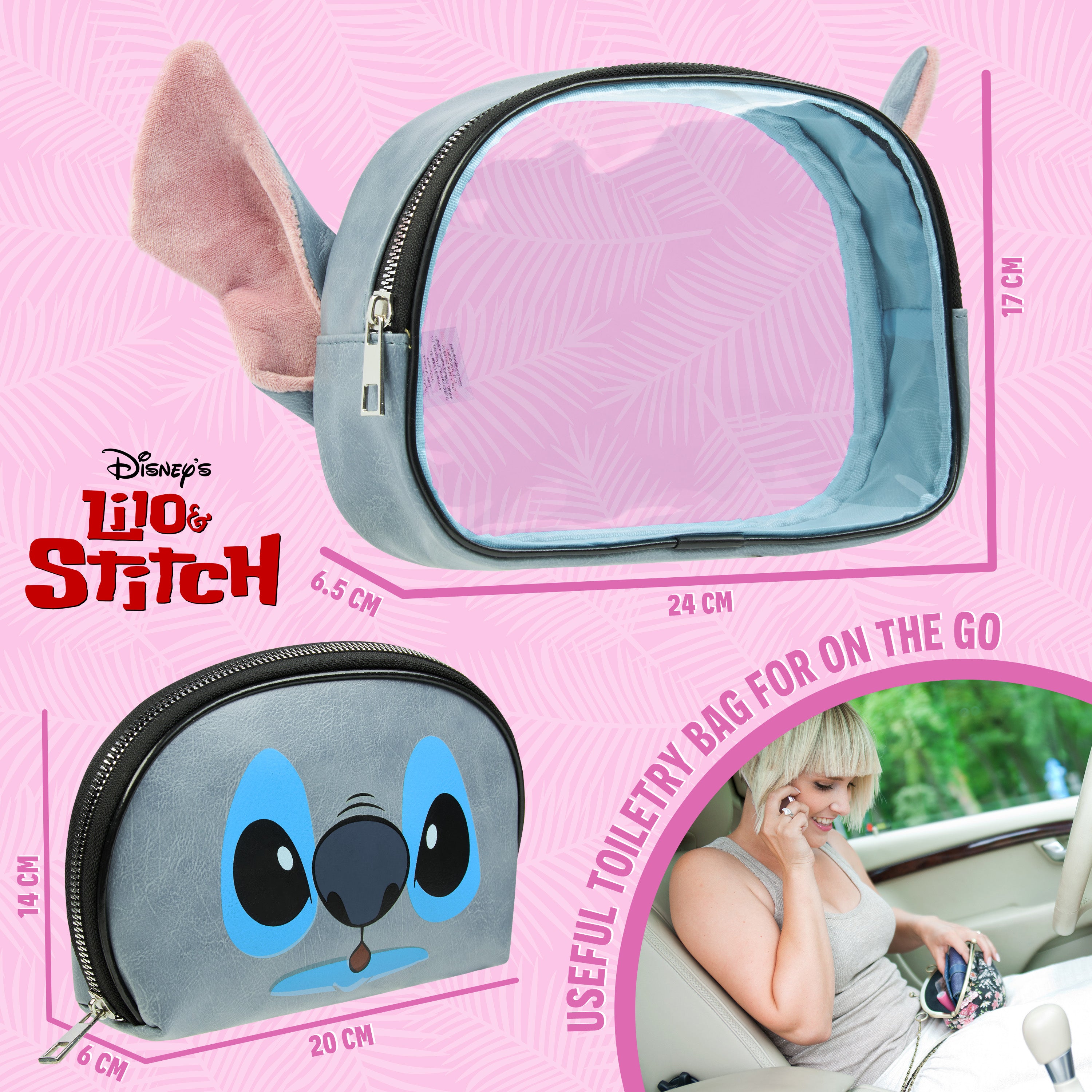disney-stitch-trousse-toilette-bleue-2-pi-ces-femme image 6