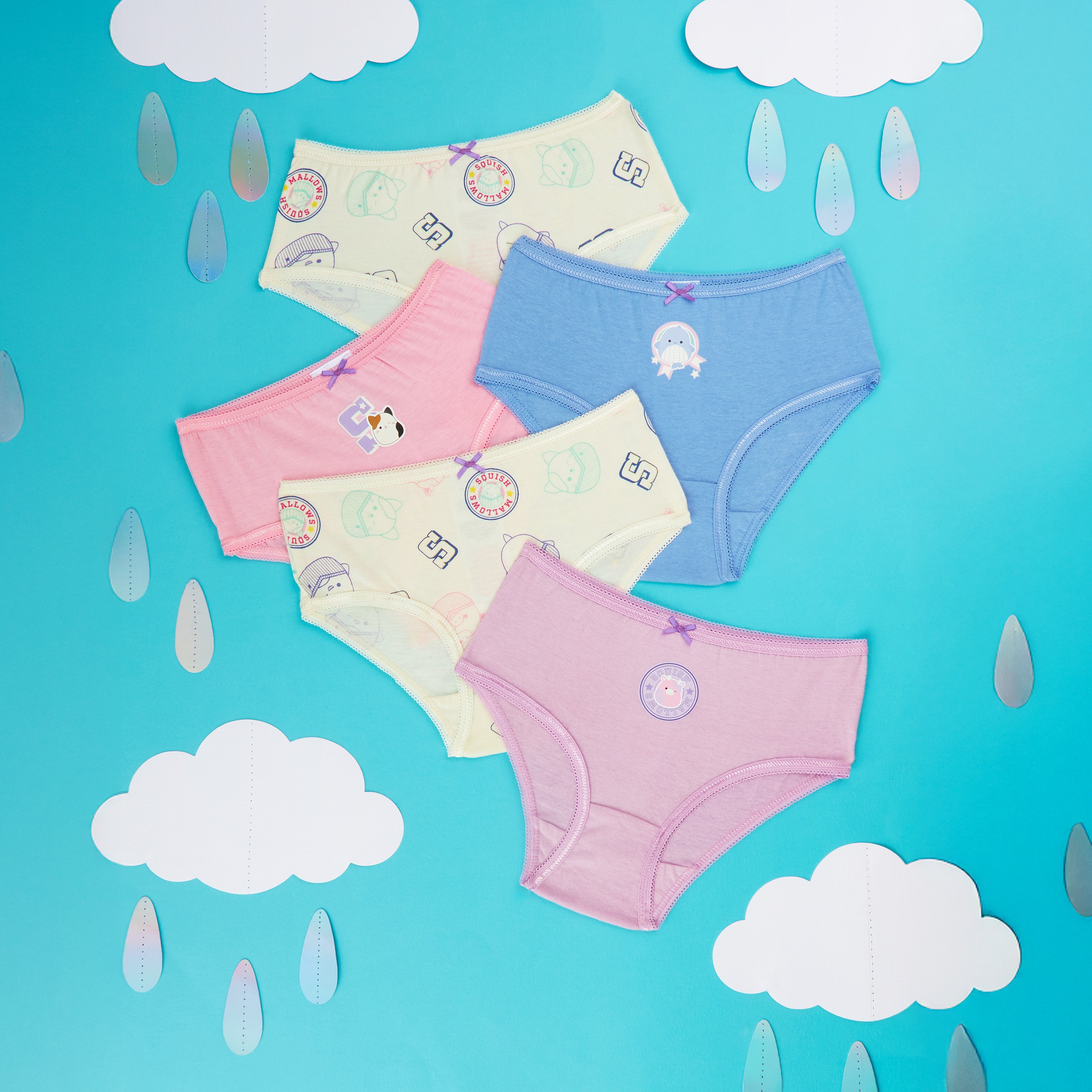 get-trend-squishmallows-culottes-fille-lot-5-coton-7-8-ans image 5