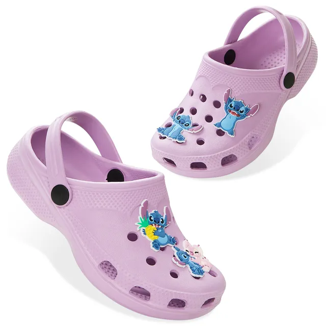 disney-sabots-fille-breloques-amovibles-plage-1-uk-slip-on image 1