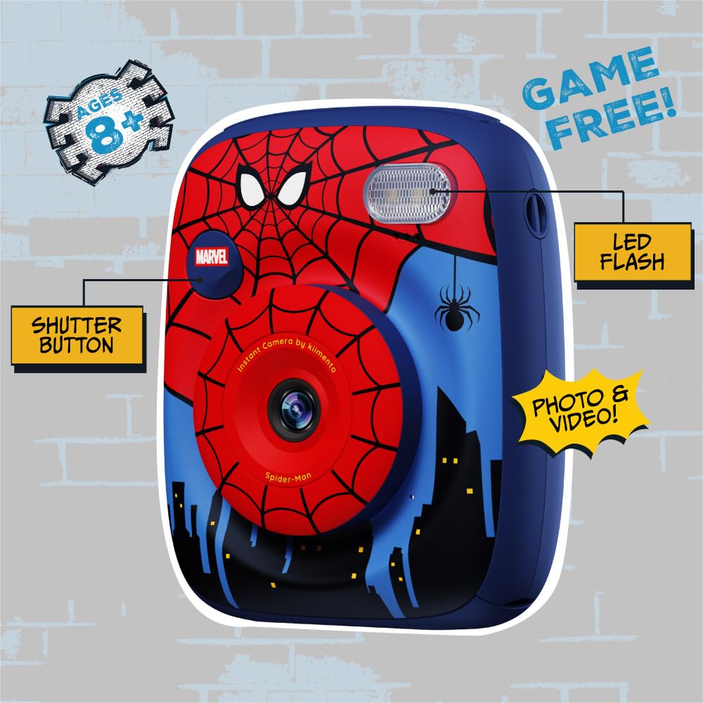 kiimento-spider-man-p2-appareil-photo-instantan-48-mp-32-go image 5