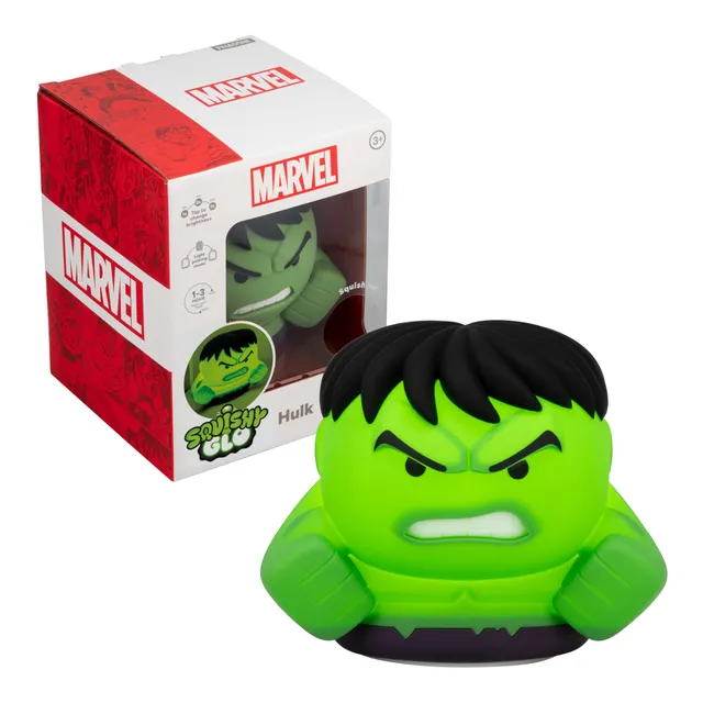 marvel-hulk-squishyglo-veilleuse-enfant-silicone-14-5-cm-usb image 1