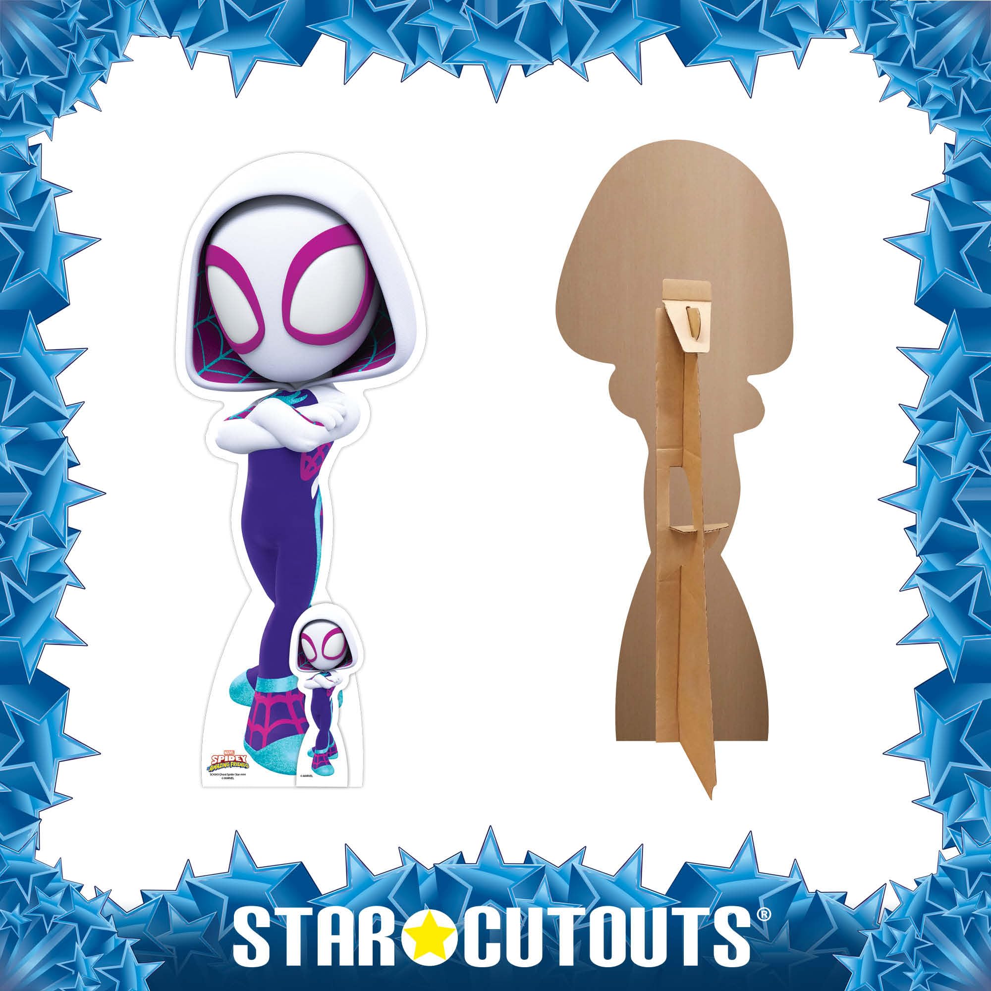 star-cutouts-spidey-ghost-spider-d-coupe-carton-araign-e-fant-me image 5