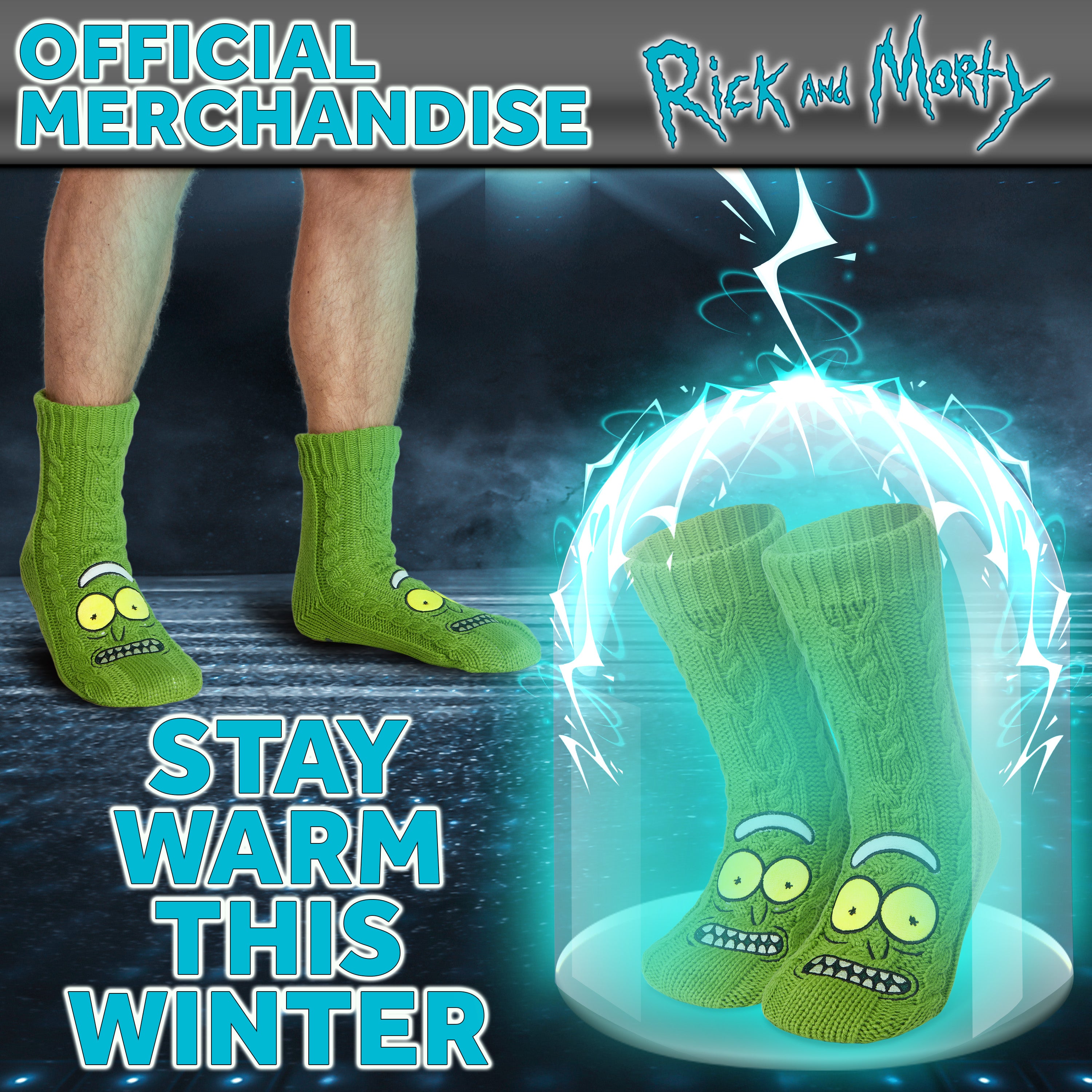 rick-and-morty-chaussettes-pilou-homme-ant-parkinson image 3