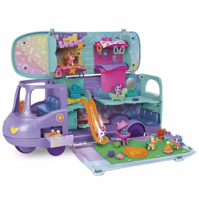 my-little-pony-mini-monde-magique-magic-van-coffret-camping-car image 8