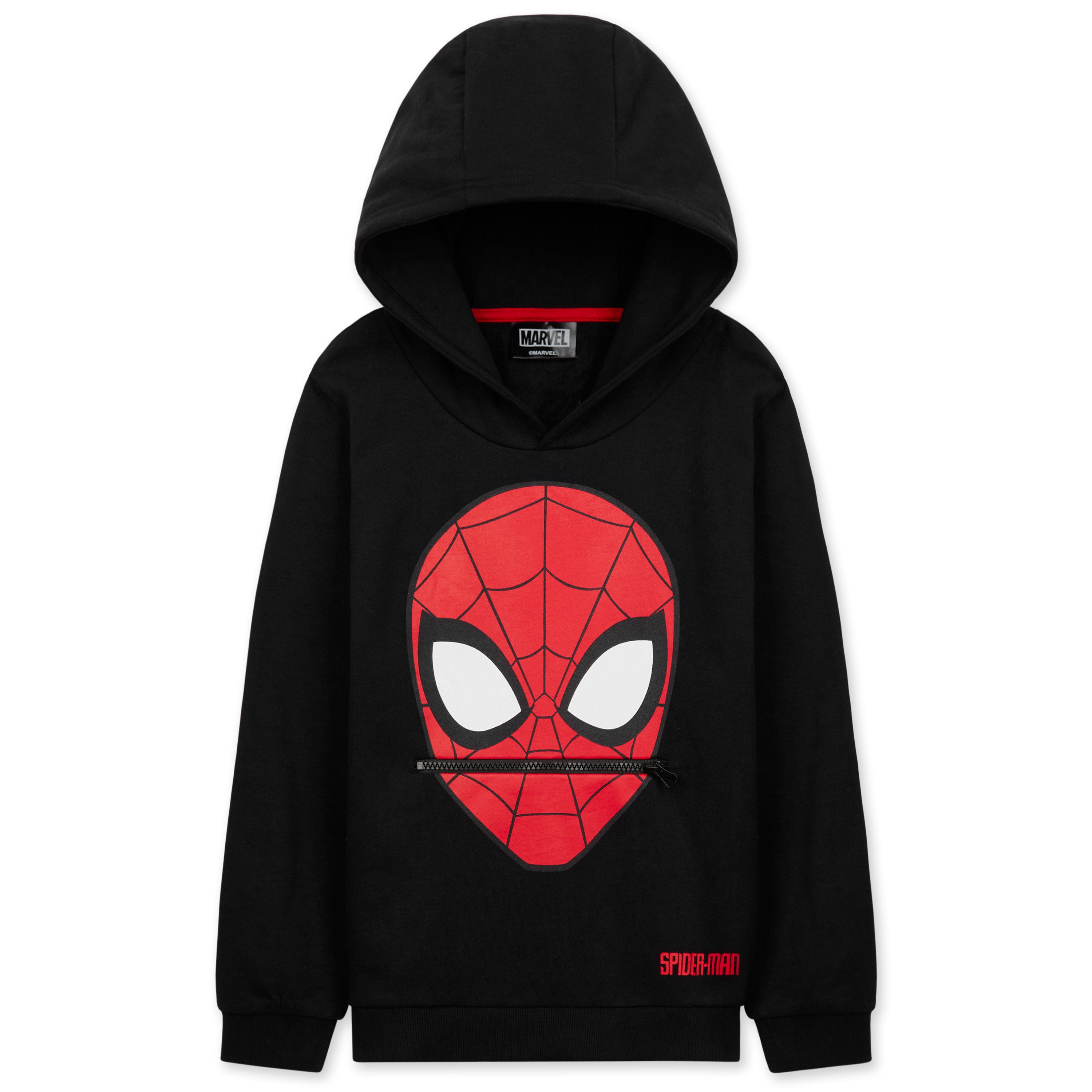 marvel-spider-man-boys-hoodie-sweat-enfant-spiderman-coton image 1