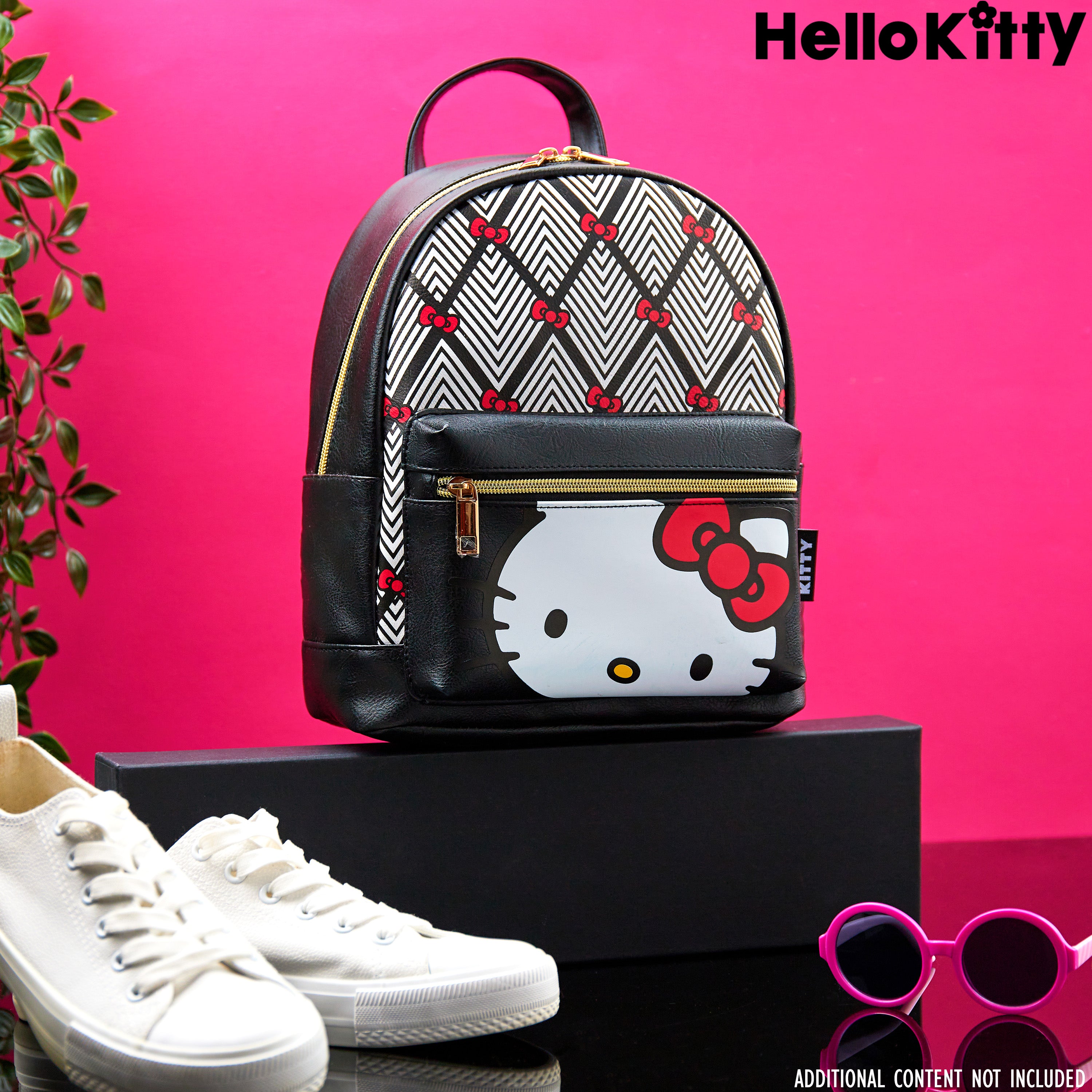 hello-kitty-sac-dos-mini-simili-cuir-femme-ado image 2