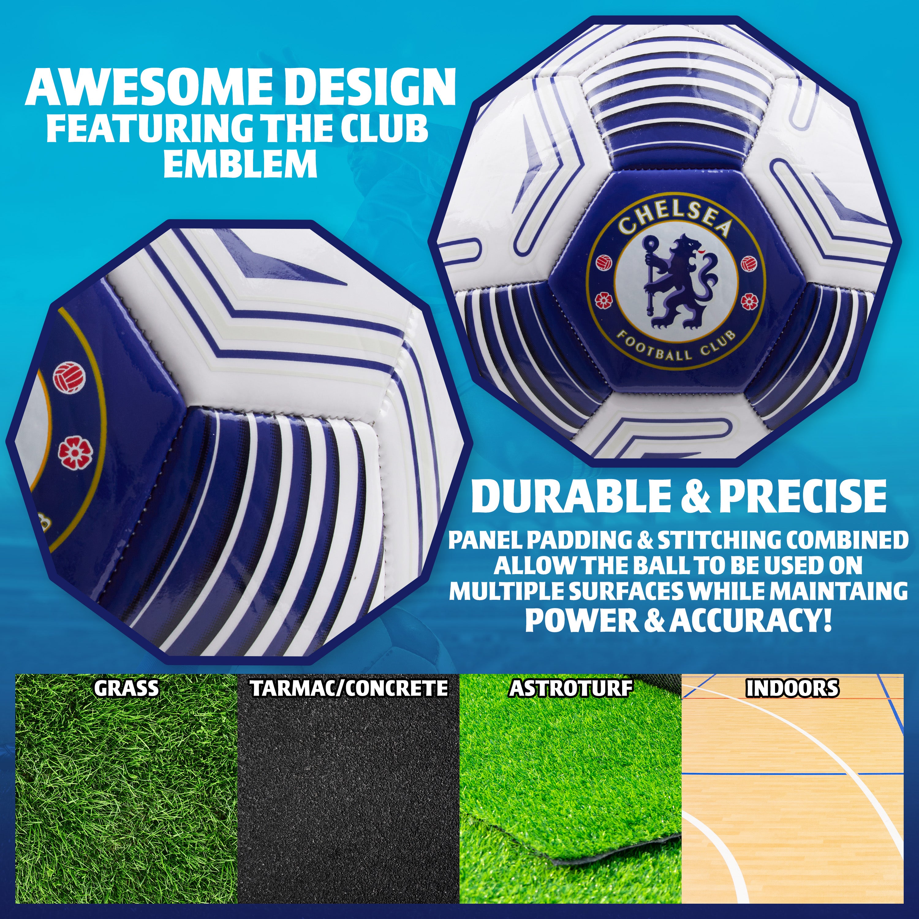 chelsea-fc-ballon-de-foot-taille-3-entra-nement image 5
