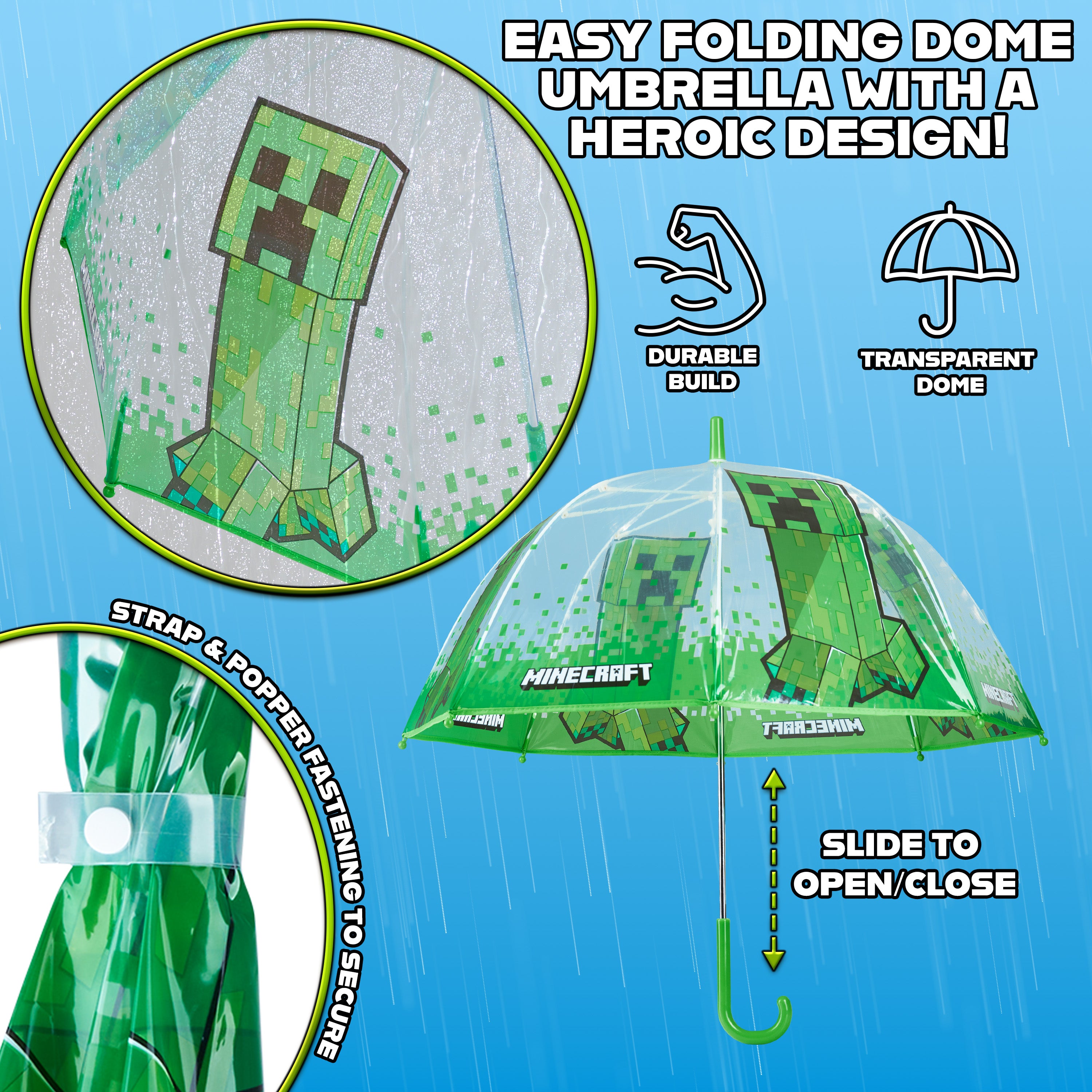 minecraft-parapluie-enfant-d-me-transparent-l-ger image 5