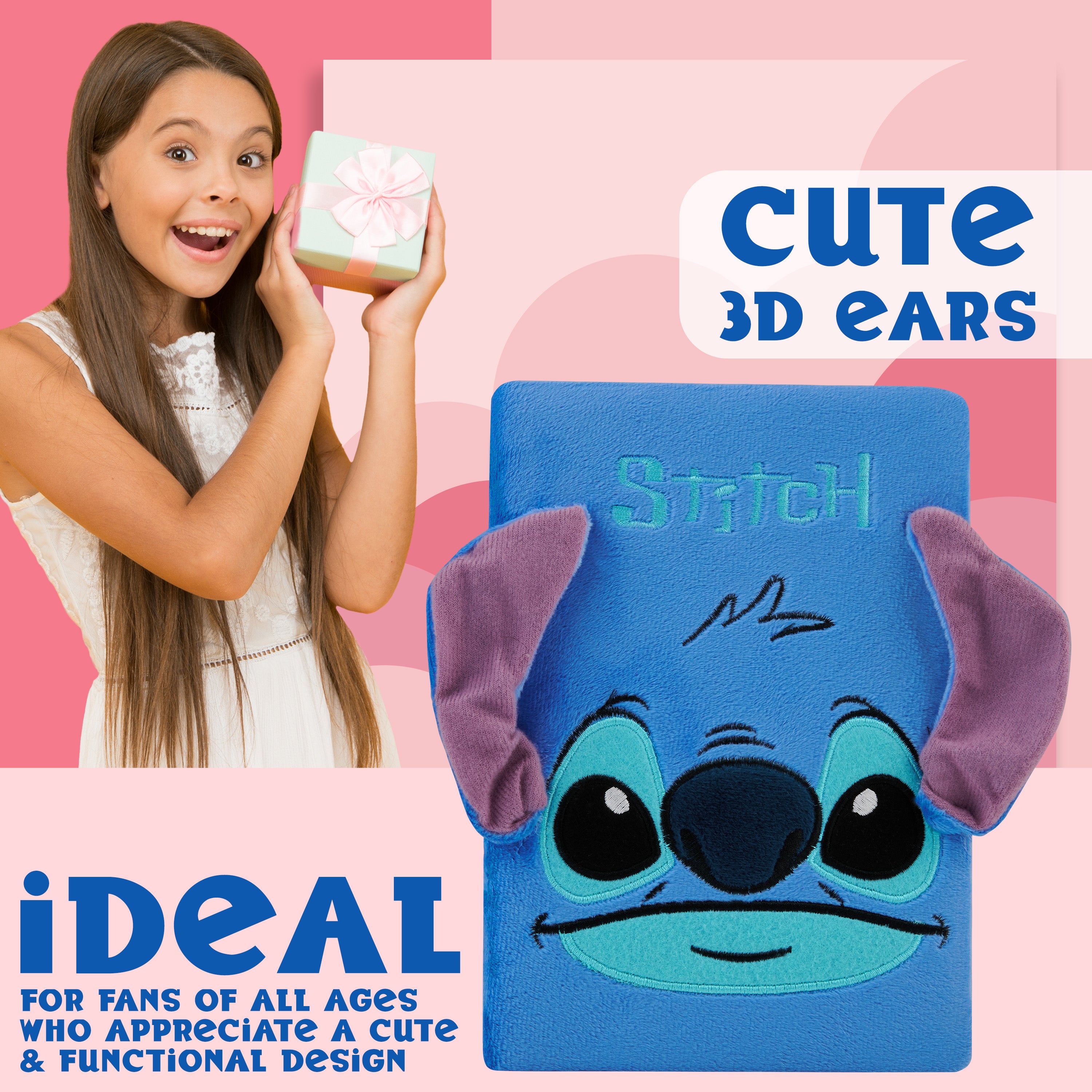disney-stitch-journal-intime-a5-peluche-bleue-stylo-coffret image 2
