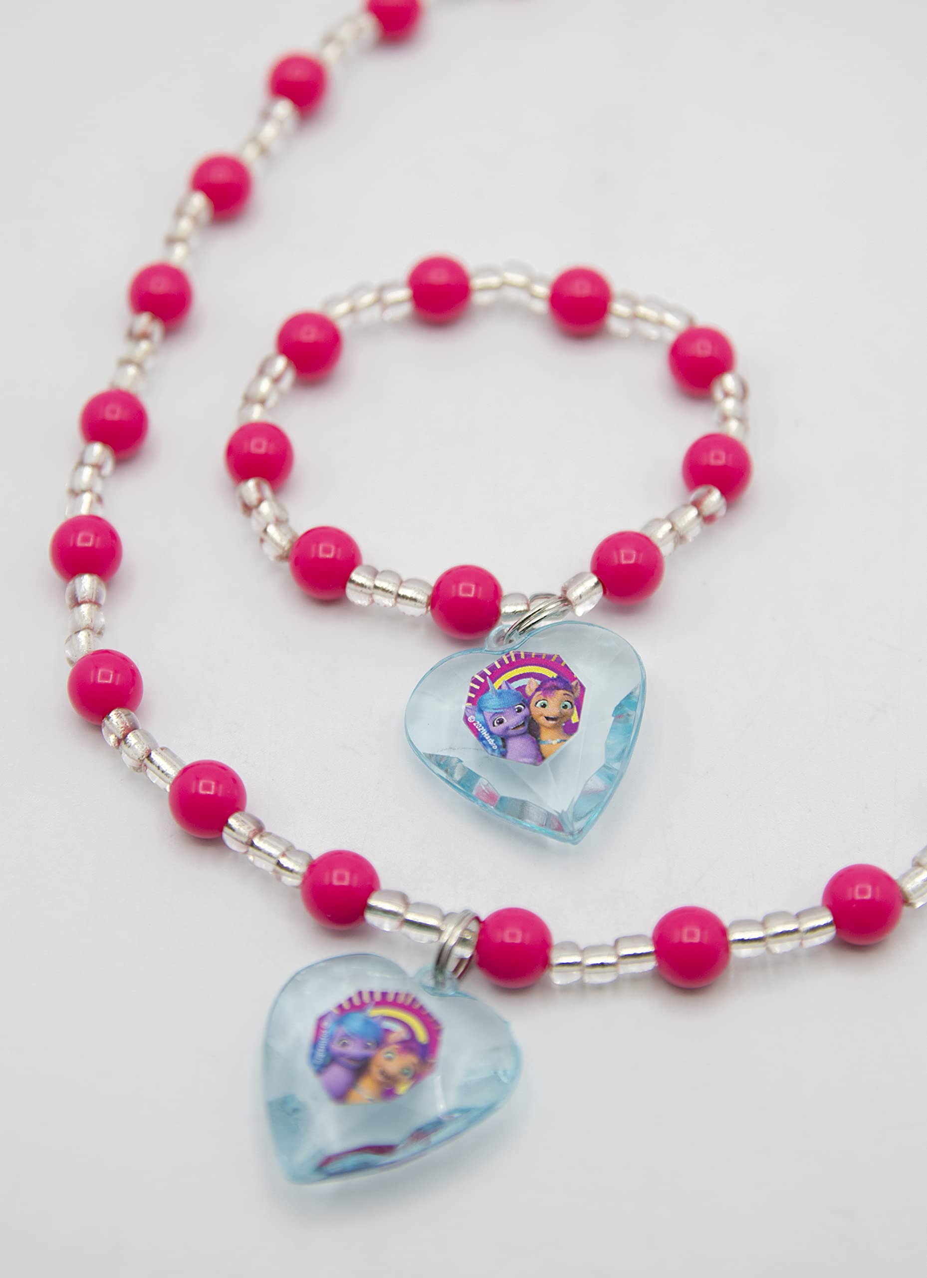 my-little-pony-parure-bijoux-collier-bracelet-bagues-coffret image 3