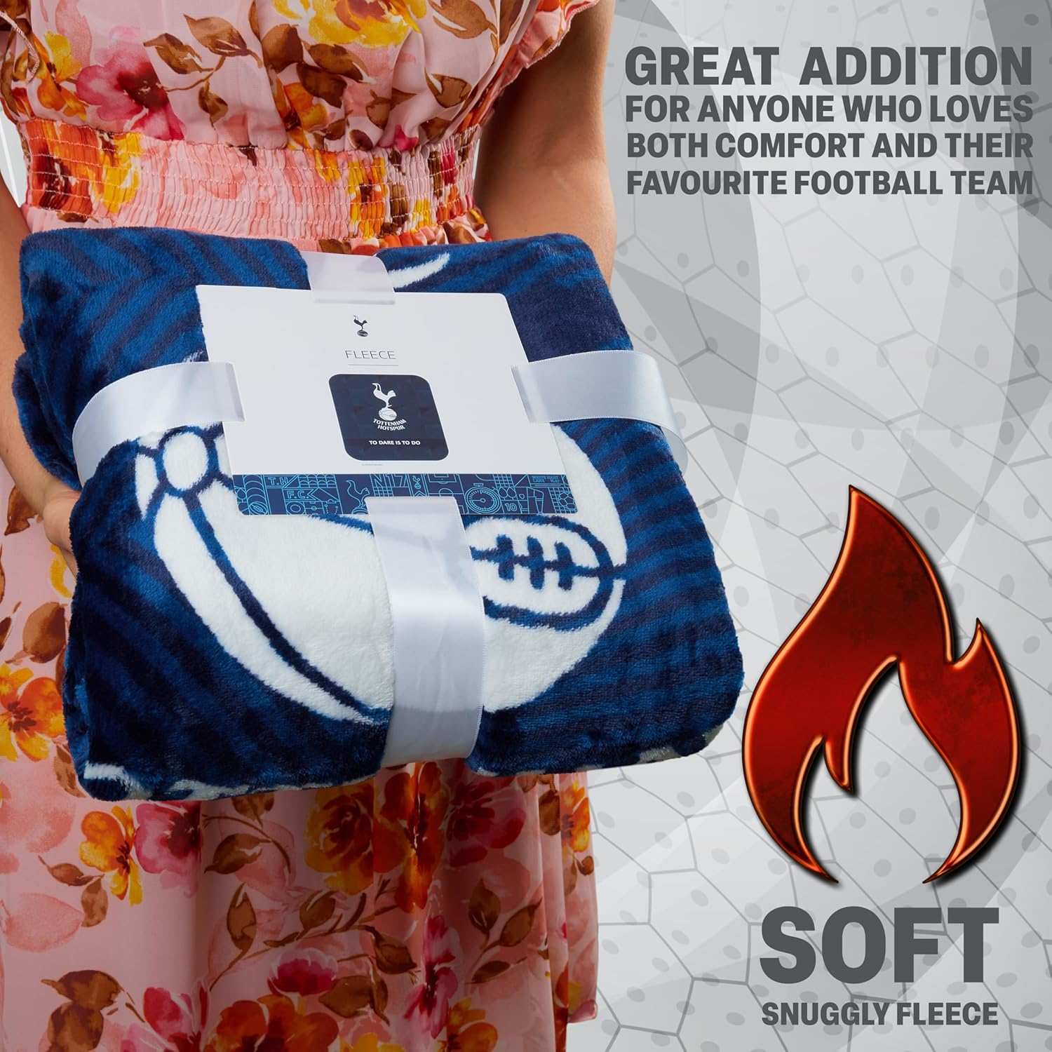 tottenham-hotspur-plaid-polaire-125x150-cm-supporter image 4